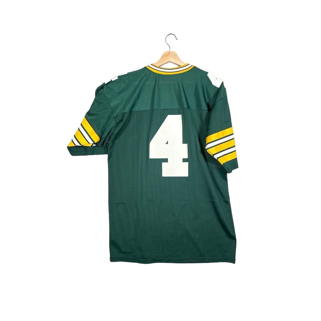 NFL × Vintage VTG 1990's Green Bay Packers Brett Farve Champion Jersey Size US L / EU 52-54 / 3 - 2 Thumbnail