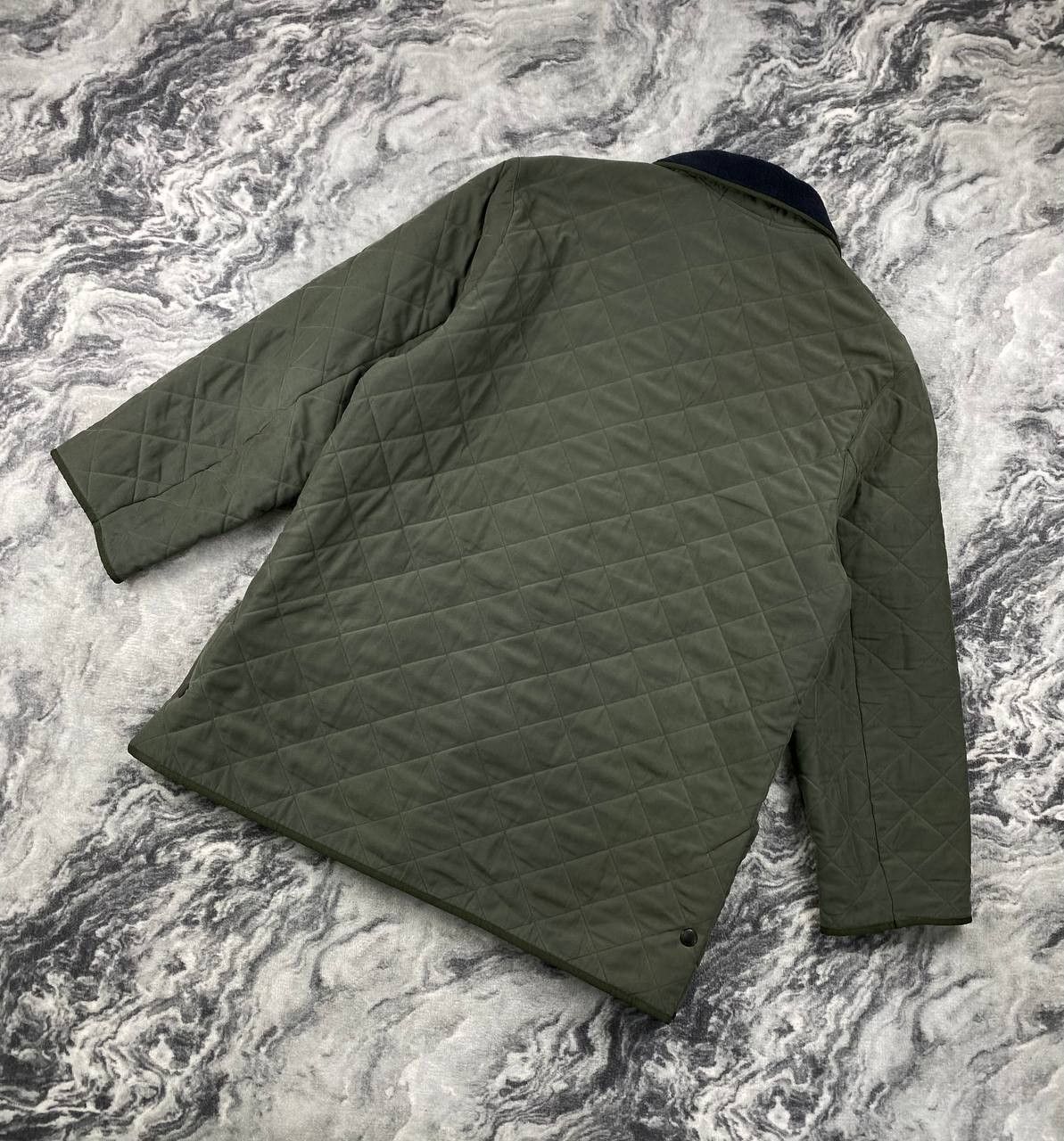 Barbour Barbour Microfibre Polarquilt Long Jacket Men Size XL Green Size US XL / EU 56 / 4 - 2 Thumbnail