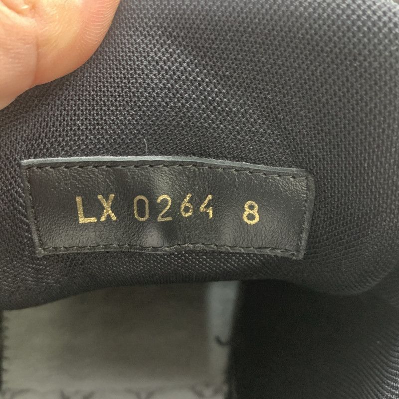 Louis Vuitton Louis Vuitton Trainer Black Low-Top Fashion Sneakers -2508 Size US 9 / EU 42 - 5 Thumbnail