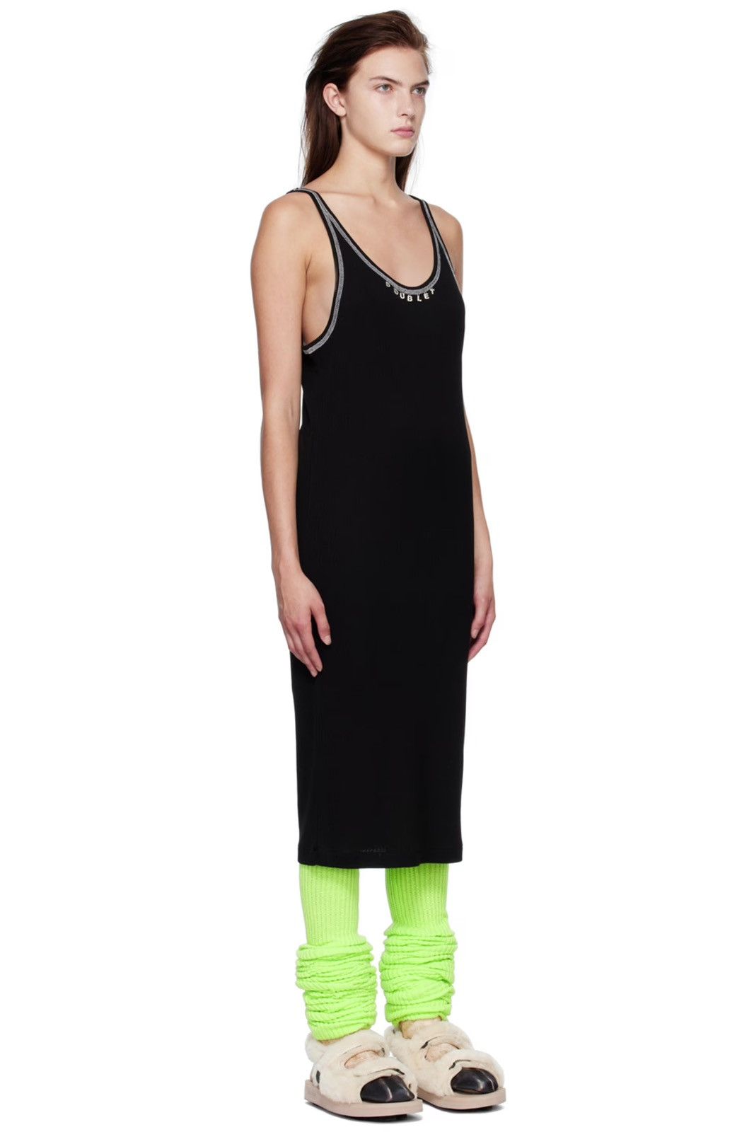 Doublet Doublet Rib Dress Size M / US 6-8 / IT 42-44 - 2 Thumbnail