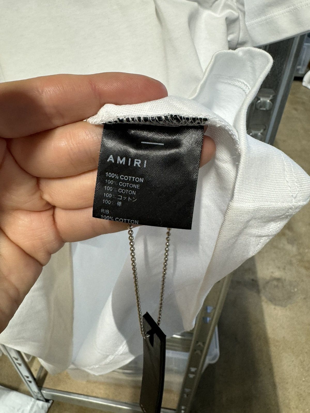 Amiri Amiri Records Logo T-Shirt NEW 550$ Size US M / EU 48-50 / 2 - 3 Thumbnail