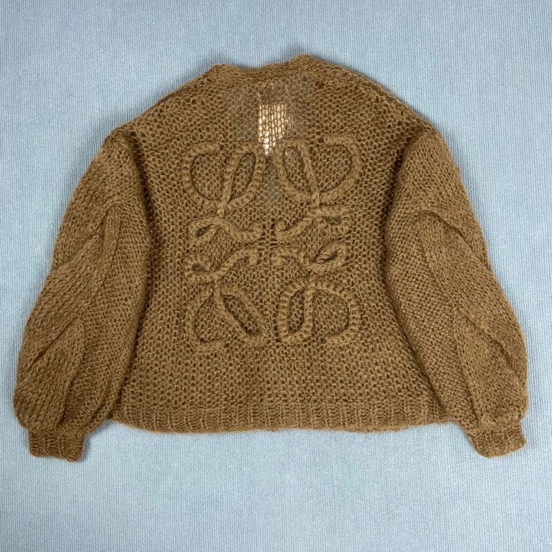 Loewe LOEWE Open-fronted lace-trimmed brocade cardigan Size S / US 4 / IT 40 - 2 Thumbnail
