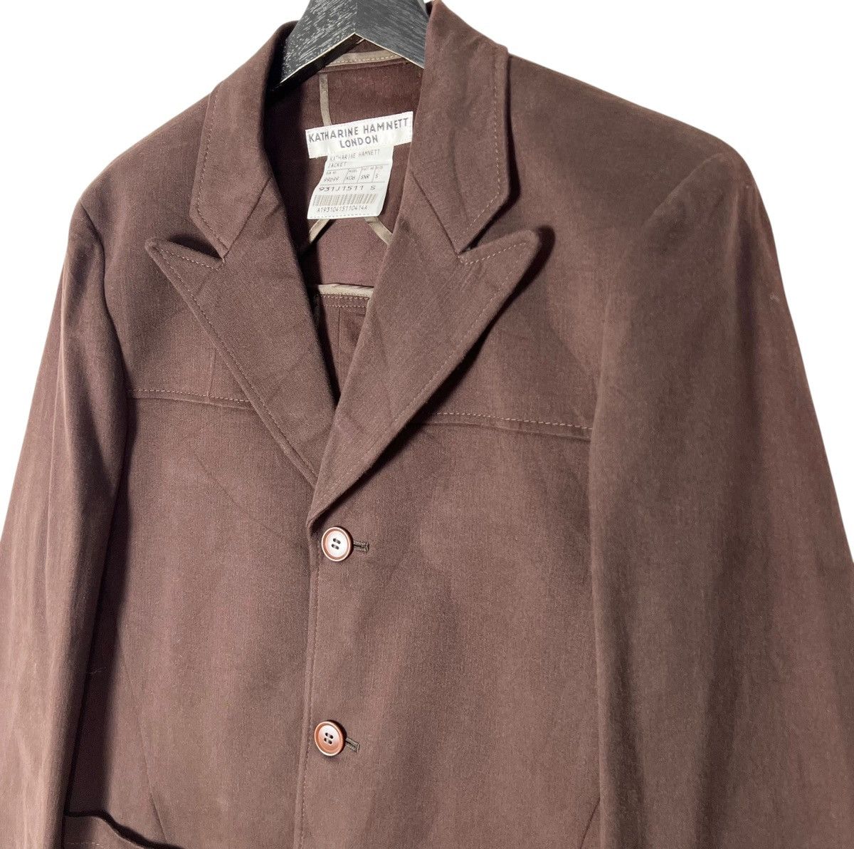 Katharine Hamnett London Katherine Hamnett Women Blazer Jacket Size S / US 4 / IT 40 - 4 Thumbnail