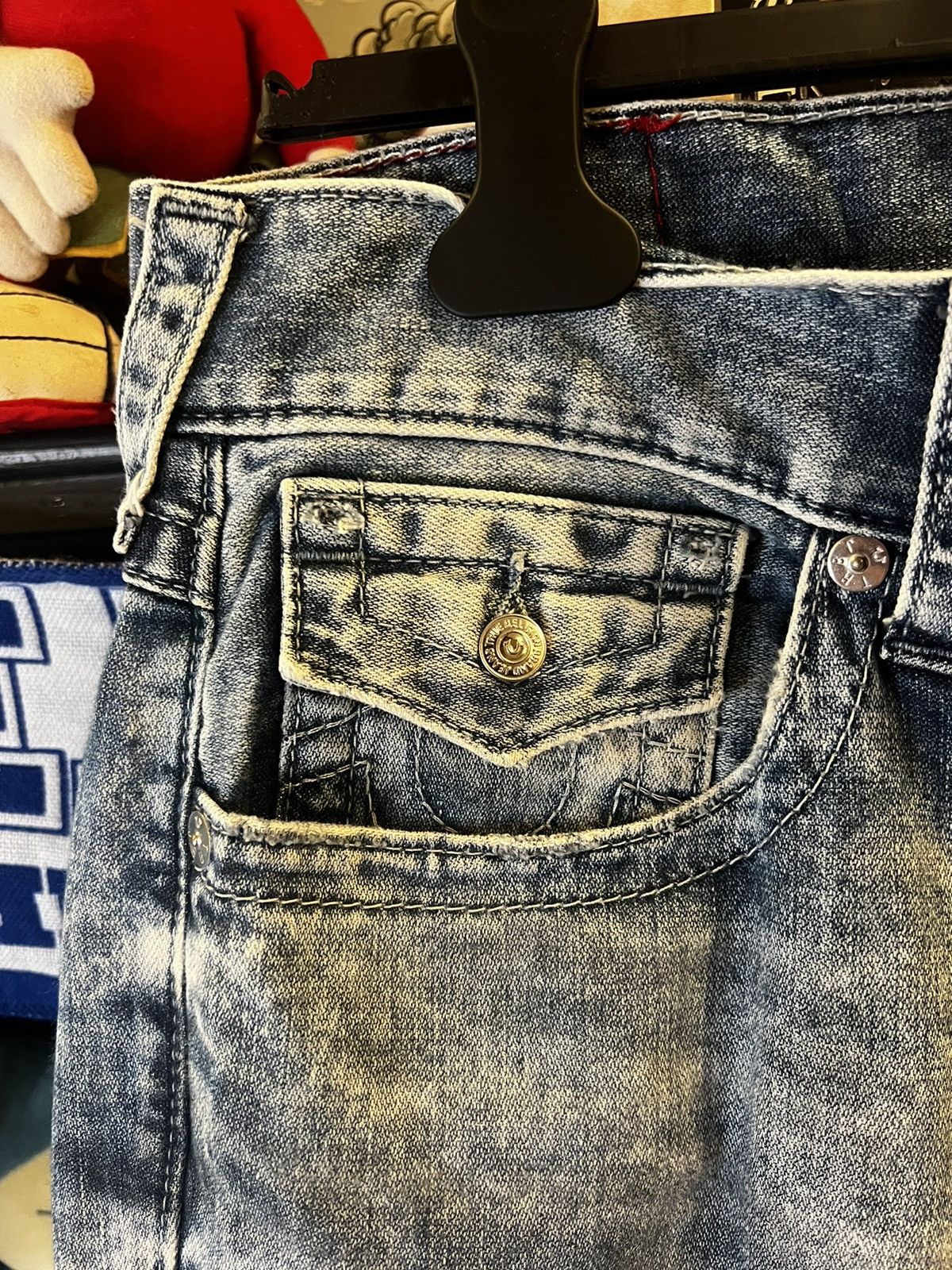 True Religion × Vintage Y2K Tue Religion Bootcut Jeans Size US 34 / EU 50 - 6 Thumbnail