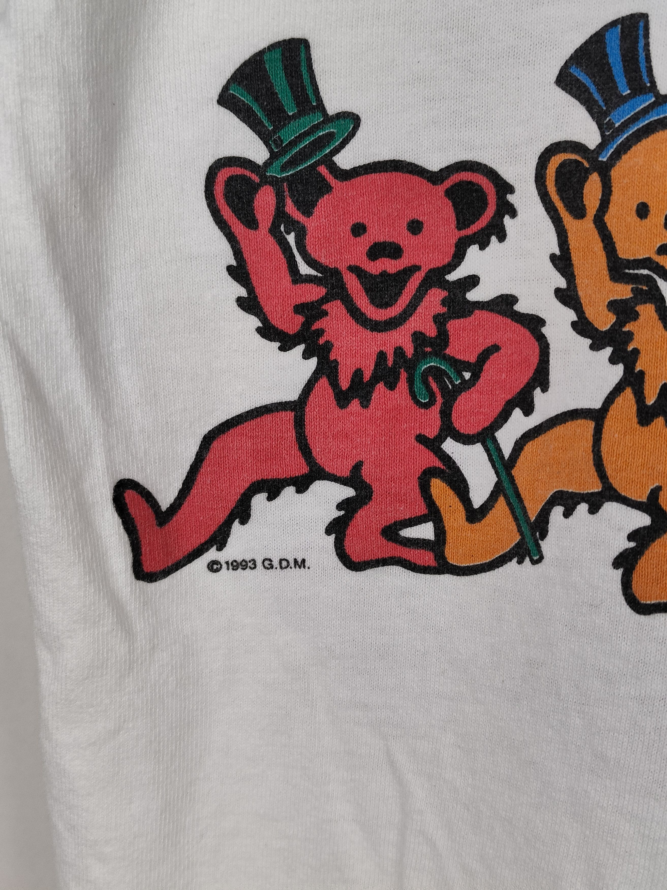 Band Tees × Grateful Dead × Vintage Vintage 90s Grateful Dead Band Shirt Size US S / EU 44-46 / 1 - 3 Thumbnail