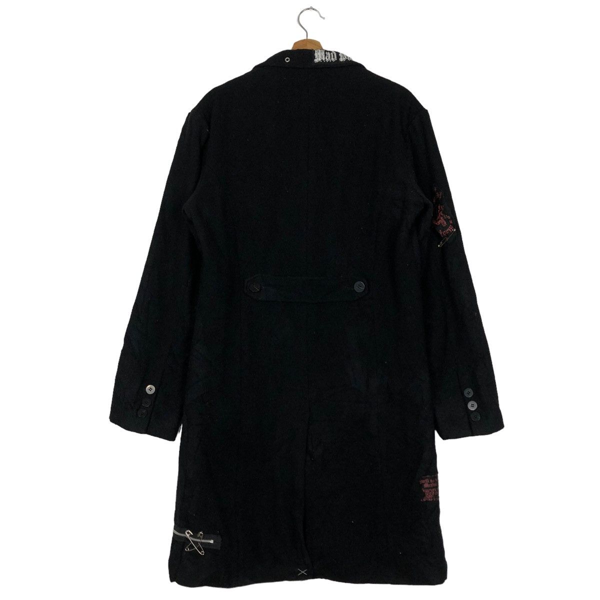 Hysteric Glamour 🔥PUNK DESIGN LONG JACKET ACID JAZZ MEN Size US L / EU 52-54 / 3 - 8 Thumbnail