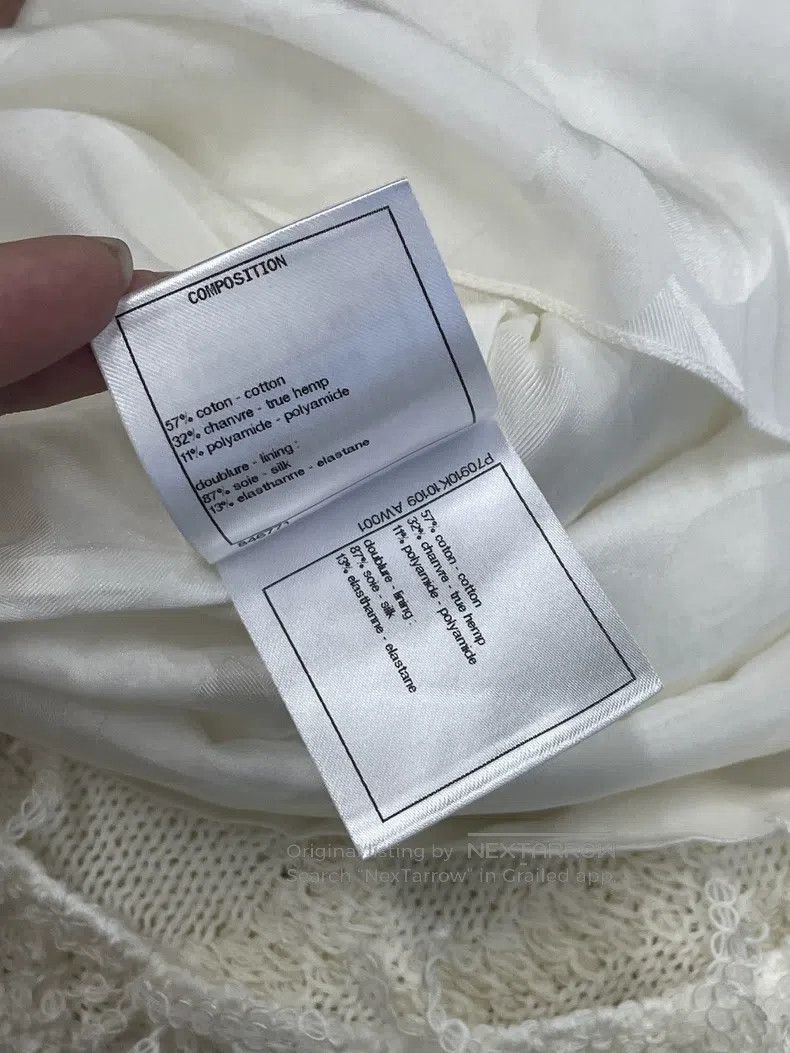 Chanel Chanel White tassel skirt and short skirt Size 26" / US 2 / IT 38 - 8 Thumbnail