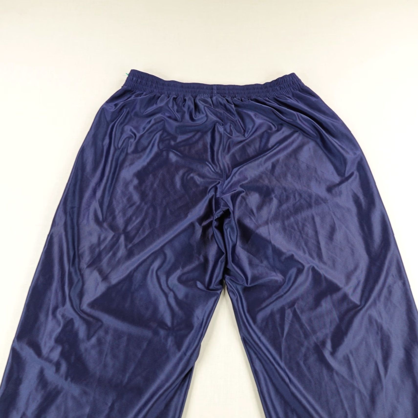Nike VINTAGE Nike Pants Mens XL Blue Tear Away Track Shiny Dazzle Peel Off Warmup 90s Size US 36 / EU 52 - 6 Thumbnail