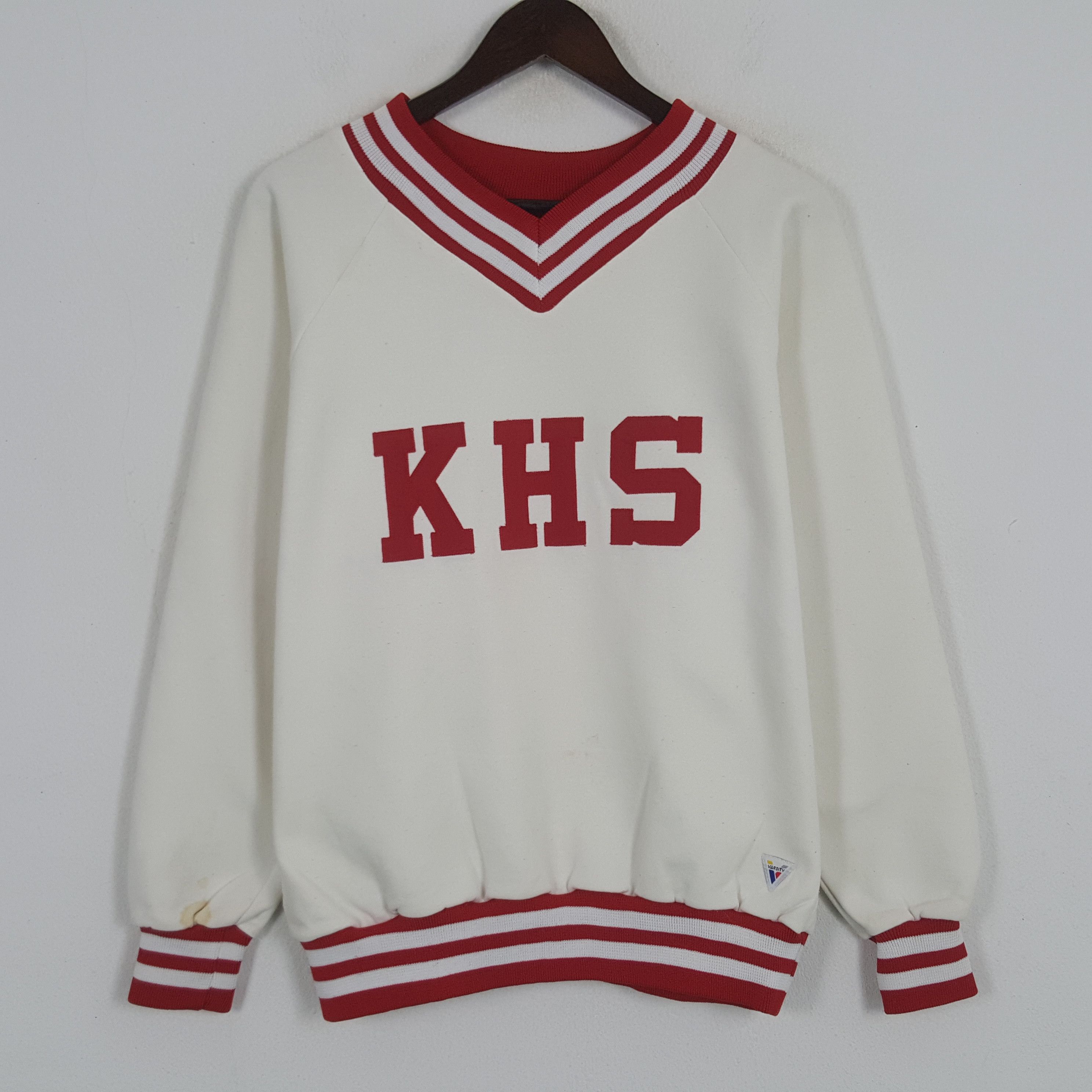 Vintage Vintage KHS Spell Out Sweatshirt Size US M / EU 48-50 / 2 - 1 Thumbnail