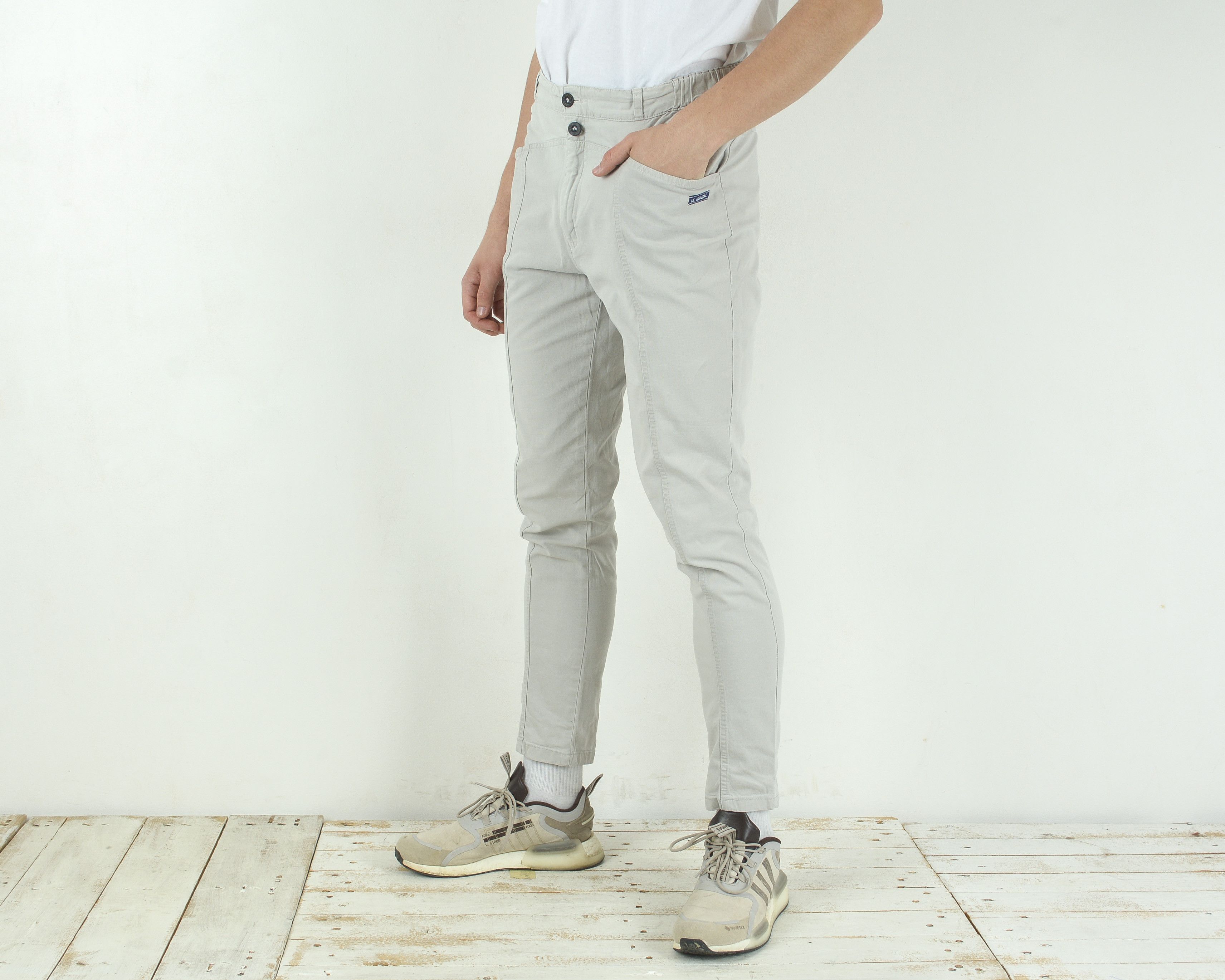Vintage Le Glazik W32 L30 Slim Made in France Pants Trousers Bottoms Size US 32 / EU 48 - 2 Thumbnail