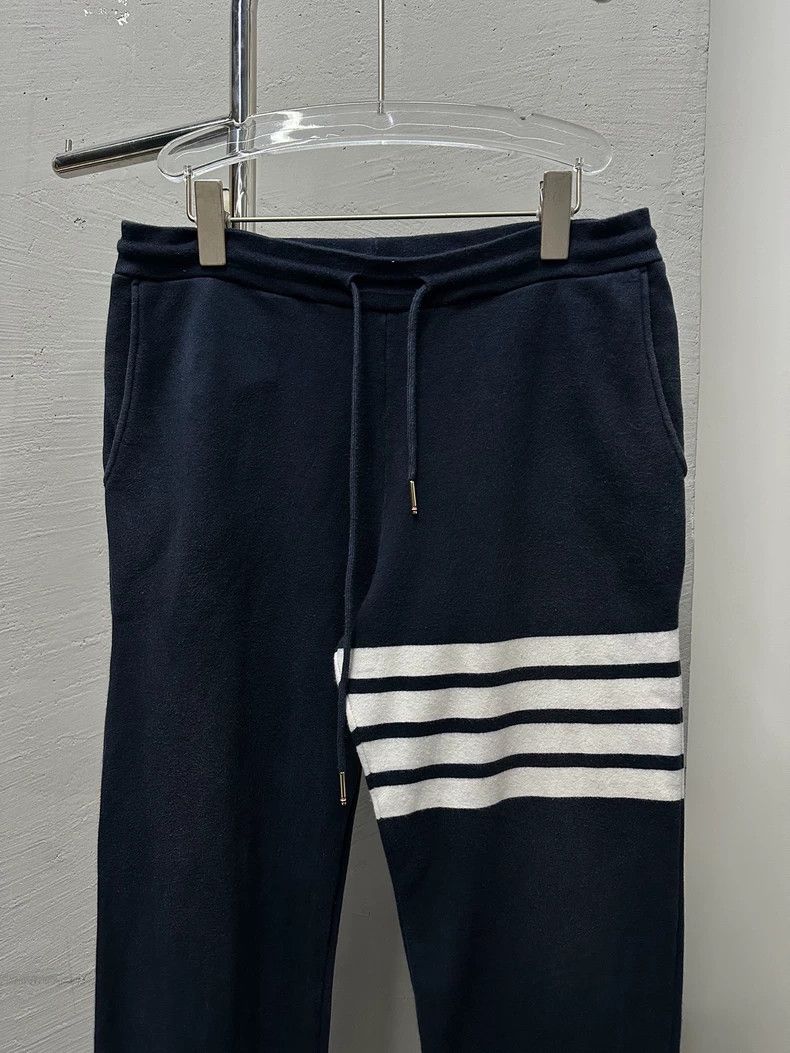 Thom Browne Thom Browne Blue and green sweatpants Size US 39 - 2 Thumbnail
