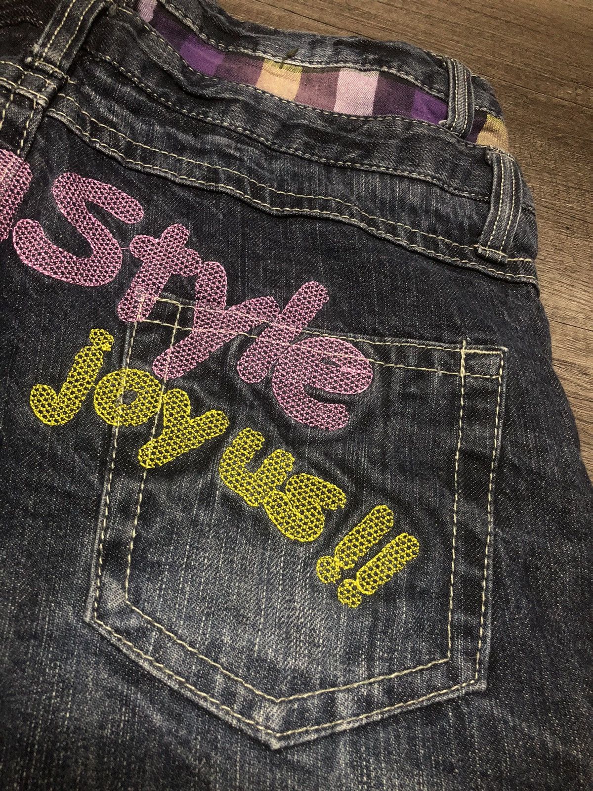 Designer × Japanese Brand C.O.L.Z.A FUNKY GIRLS RAKISH STYLE JOY US DOUBLE WAIST JAPAN Size US 32 / EU 48 - 17 Thumbnail