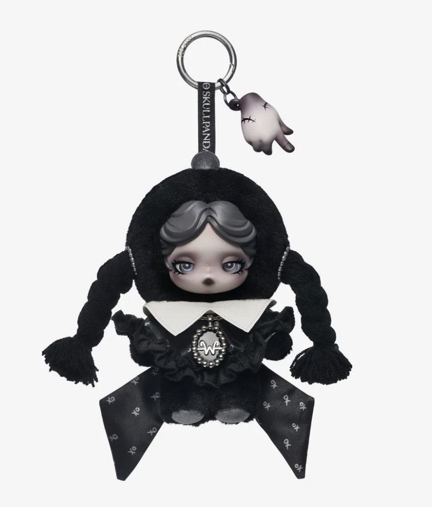 POP MART SKULLPANDA ×Wednesday Plush(Classic Dress US Exclusive Size ONE SIZE - 1 Thumbnail