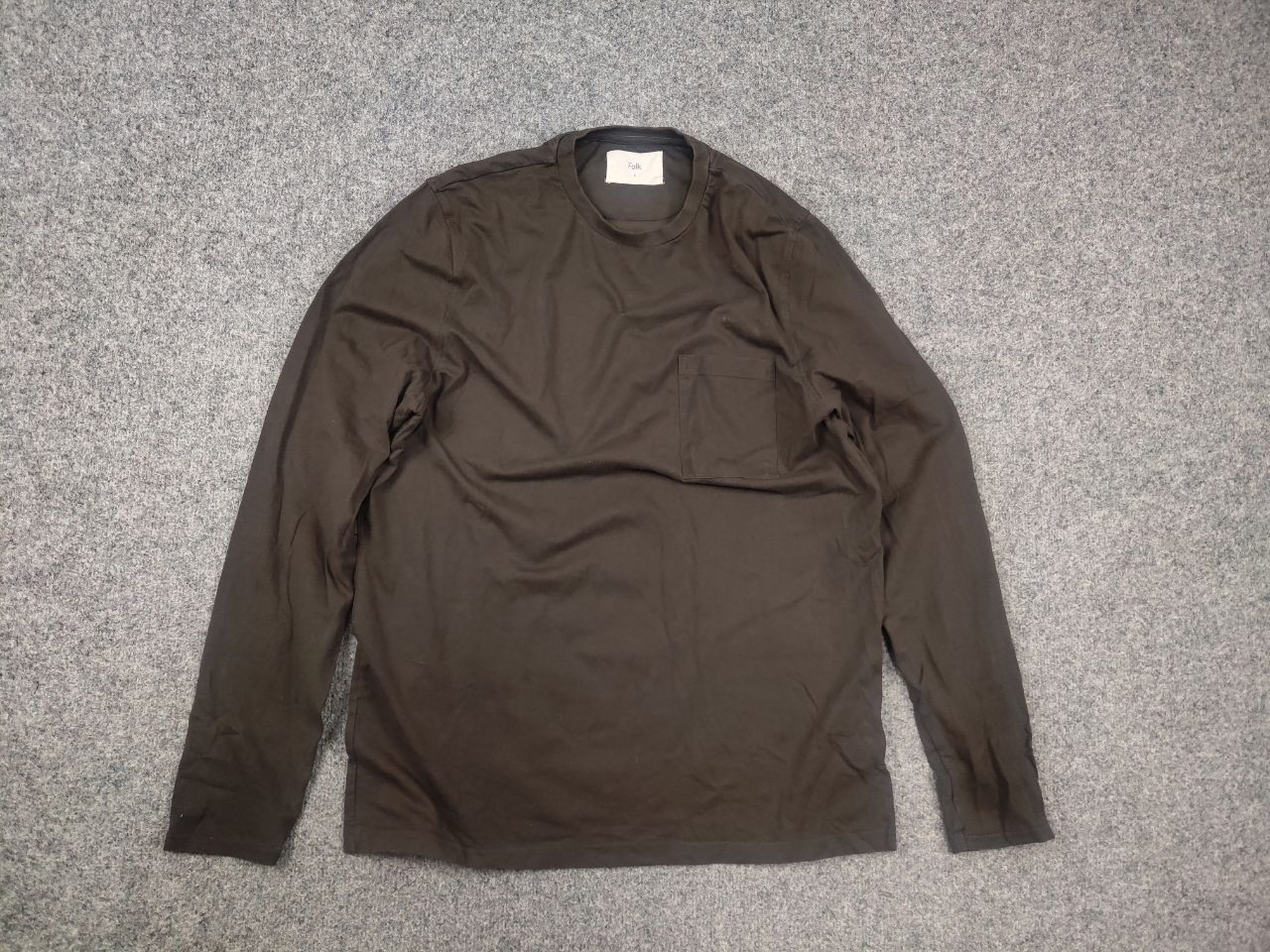Folk Folk design minimalistic Brown Cotton Long sleeve Size US M / EU 48-50 / 2 - 9 Thumbnail