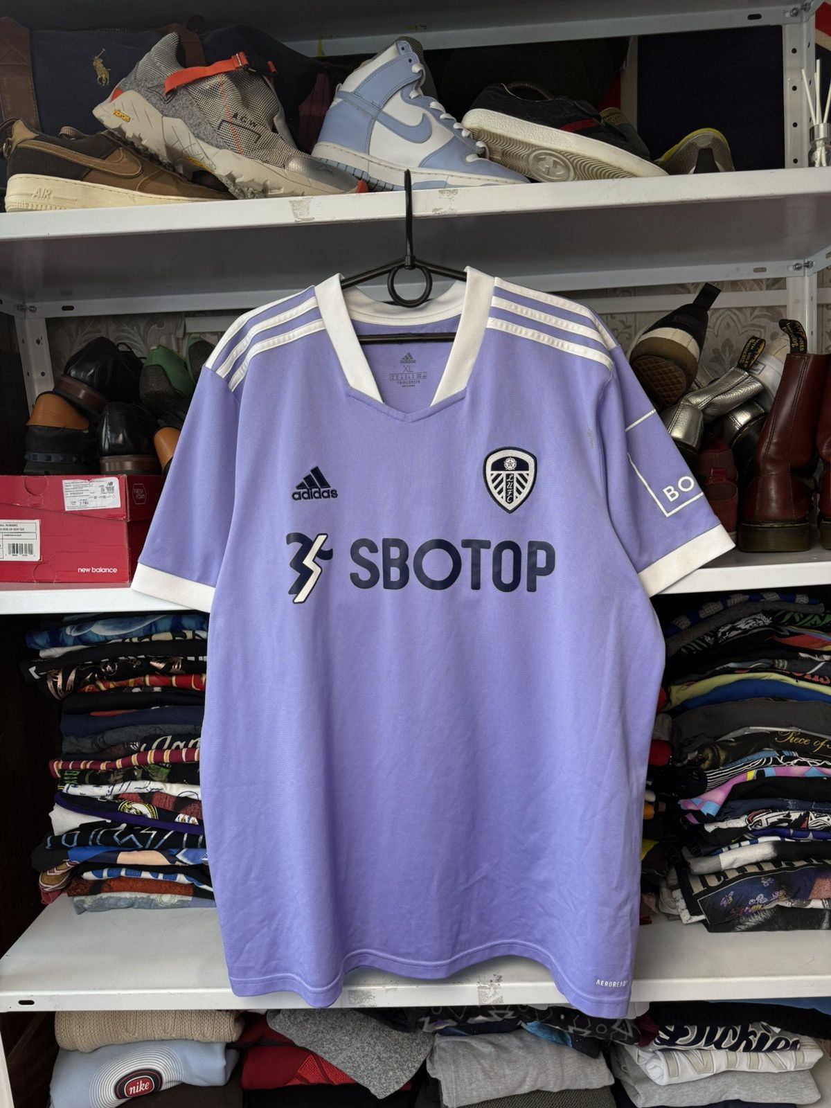 Adidas Leeds United 2021 Third Football Shirt Adidas Short Sleeve Size US XL / EU 56 / 4 - 22 Thumbnail