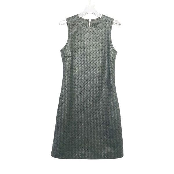 Bottega Veneta Bottega Veneta Woven Lambskin Mini Dress Size 36 Size XS / US 0-2 / IT 36-38 - 1 Thumbnail
