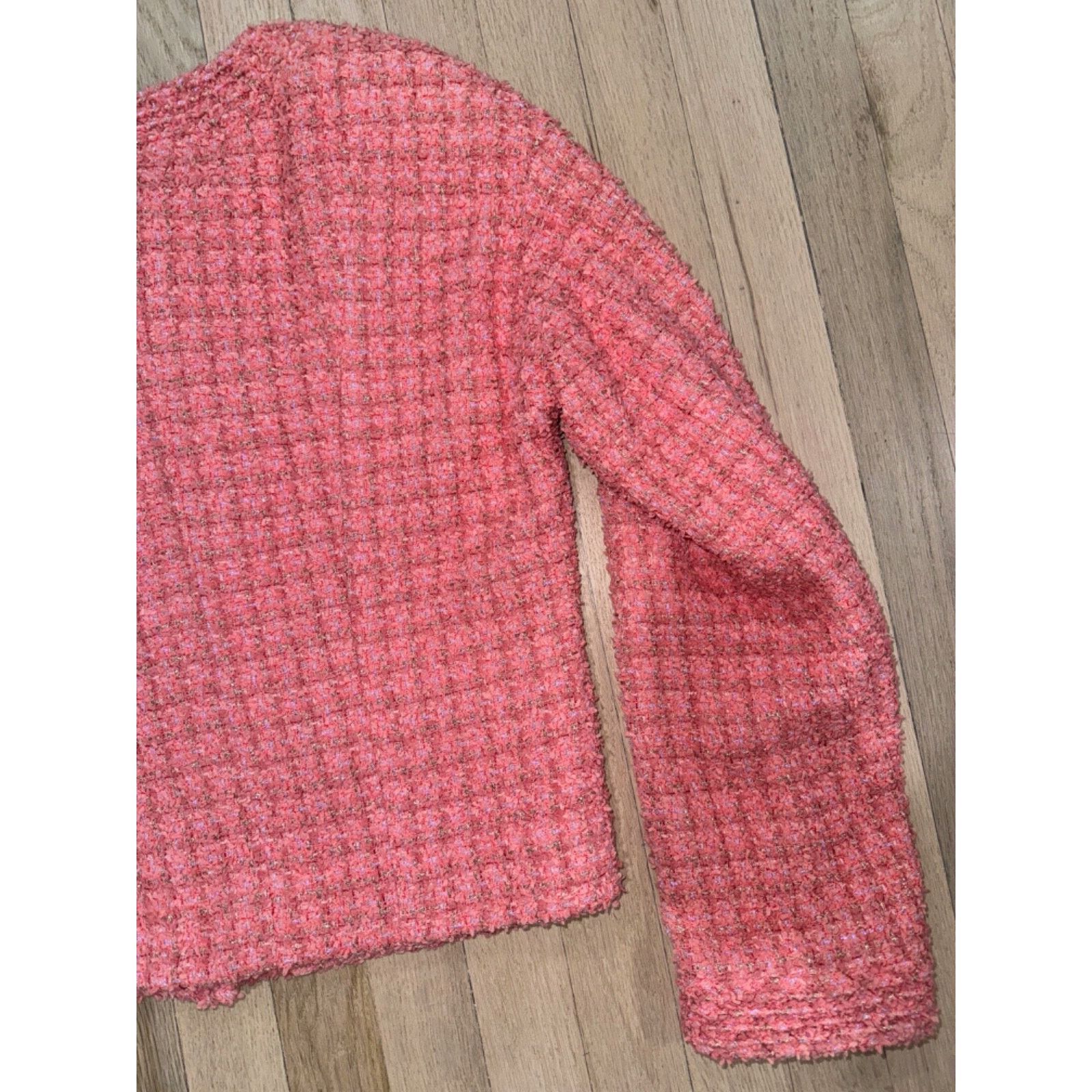 Chanel Chanel Button Runway Long Sleeve Tweed Jacket 42 Size M / US 6-8 / IT 42-44 - 22 Thumbnail