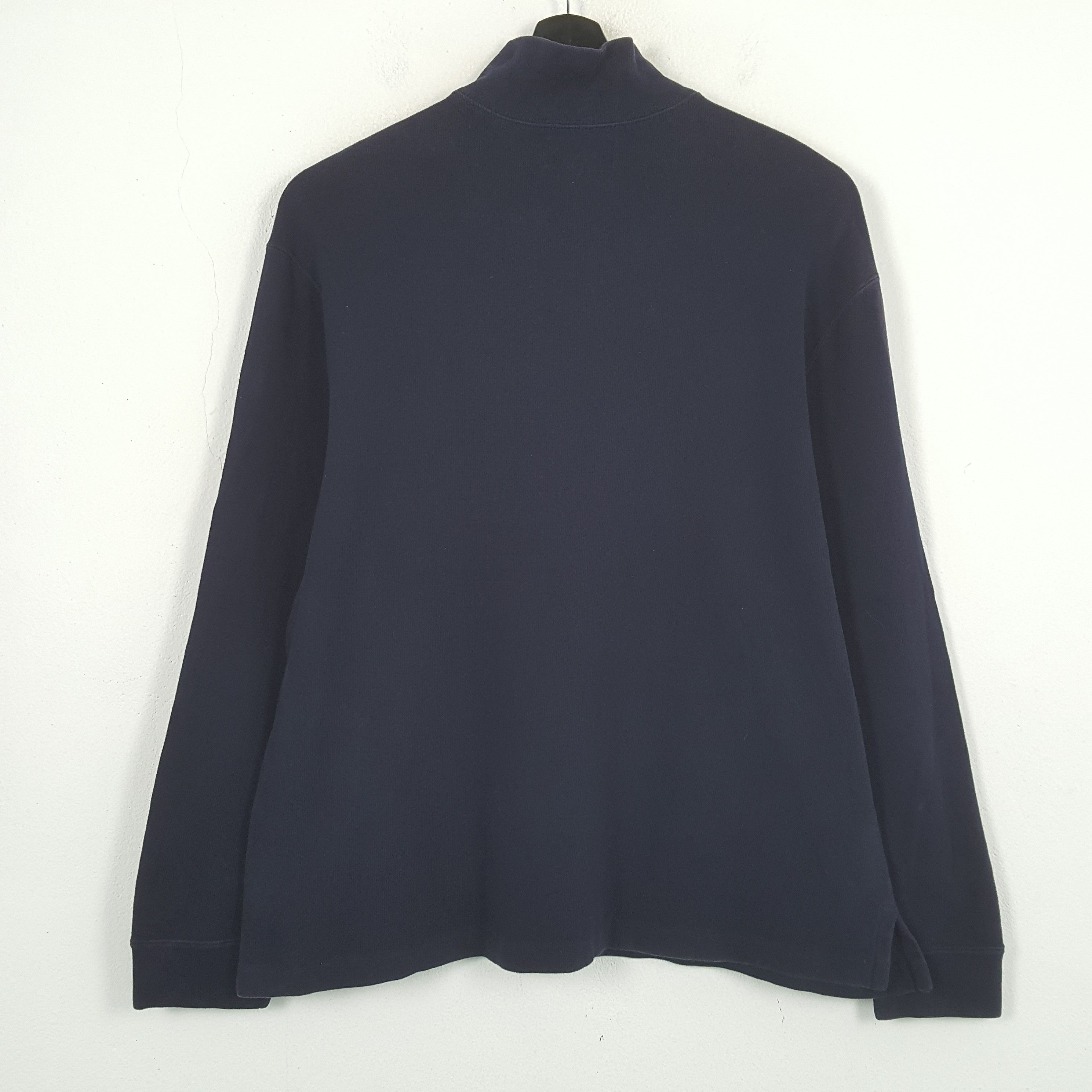 Vintage POLO by RALPH LAUREN Half Zipper Sweatshirt C288N24 Size US XXL / EU 58 / 5 - 3 Thumbnail