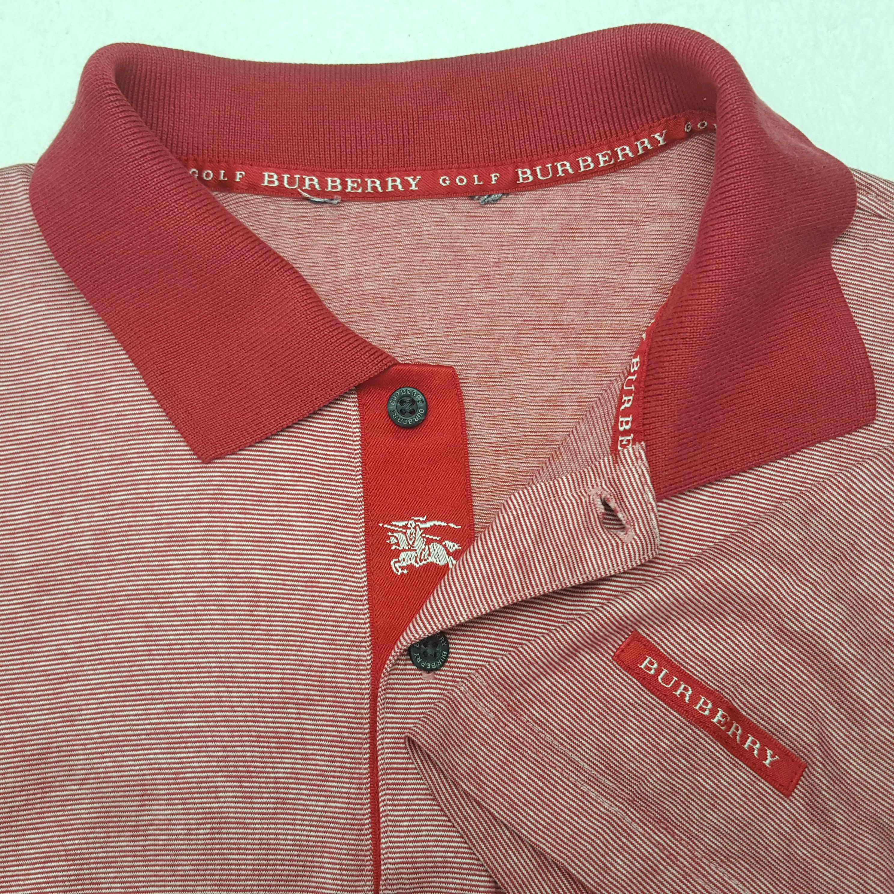 Burberry × Vintage Vintage Burberry London Designer Brand Polos Size US L / EU 52-54 / 3 - 4 Thumbnail