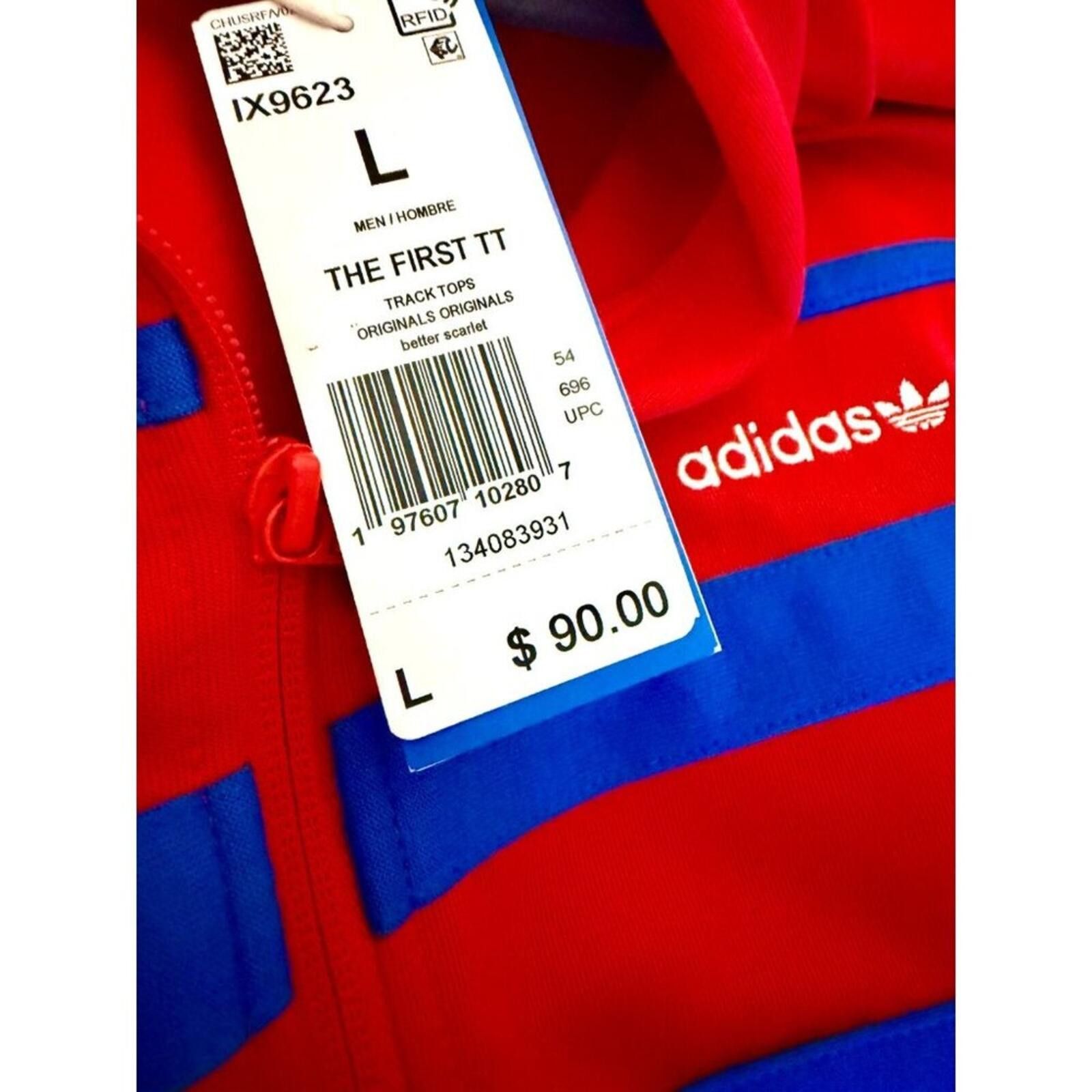 Adidas Adidas The First Track Top Jacket | Large | MSRP $90 Size US L / EU 52-54 / 3 - 4 Thumbnail