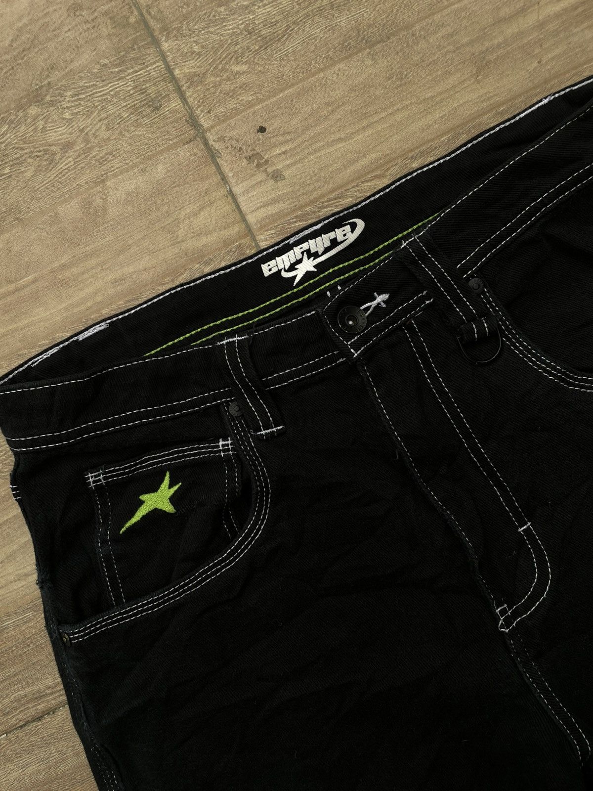 Empyre Y2K EMPYRE STAR BLACK Size US 31 - 4 Thumbnail