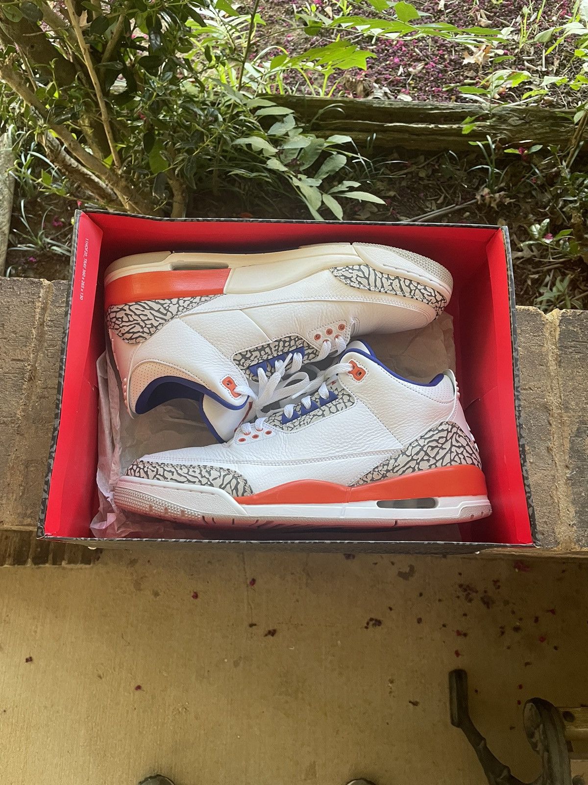 Jordan Brand Jordan 3 Retro ‘Knicks’ Size US 12.5 / EU 45-46 - 6 Thumbnail
