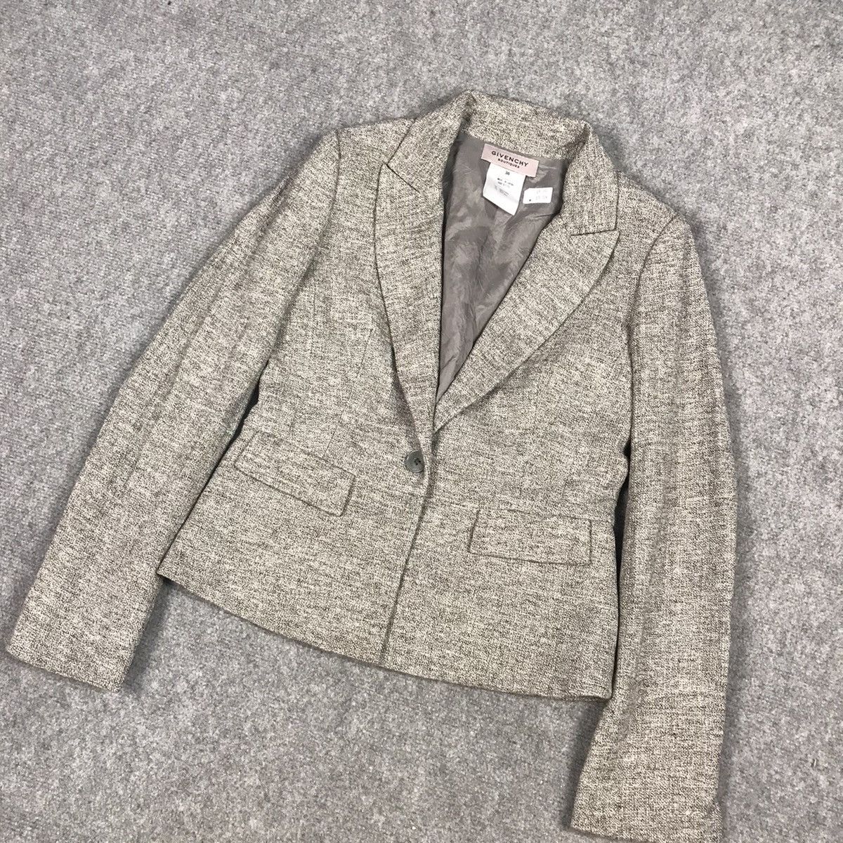 Givenchy GIVENCHY BOUTIQUE GRAY WOMAN BLAZER COAT JACKET Size XS / US 0-2 / IT 36-38 - 4 Thumbnail