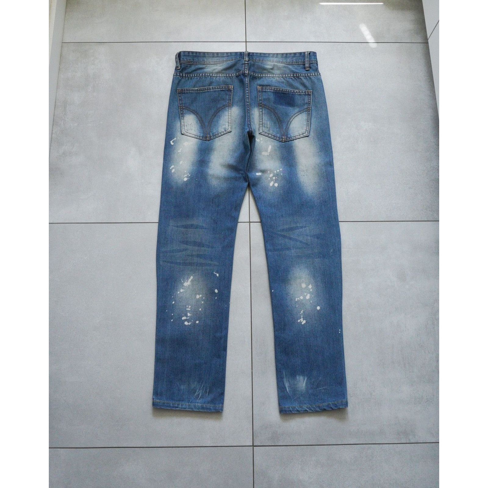 Dolce & Gabbana Dolce gabbana blue distressed vintage denim pants jeans Size US 34 / EU 50 - 5 Thumbnail