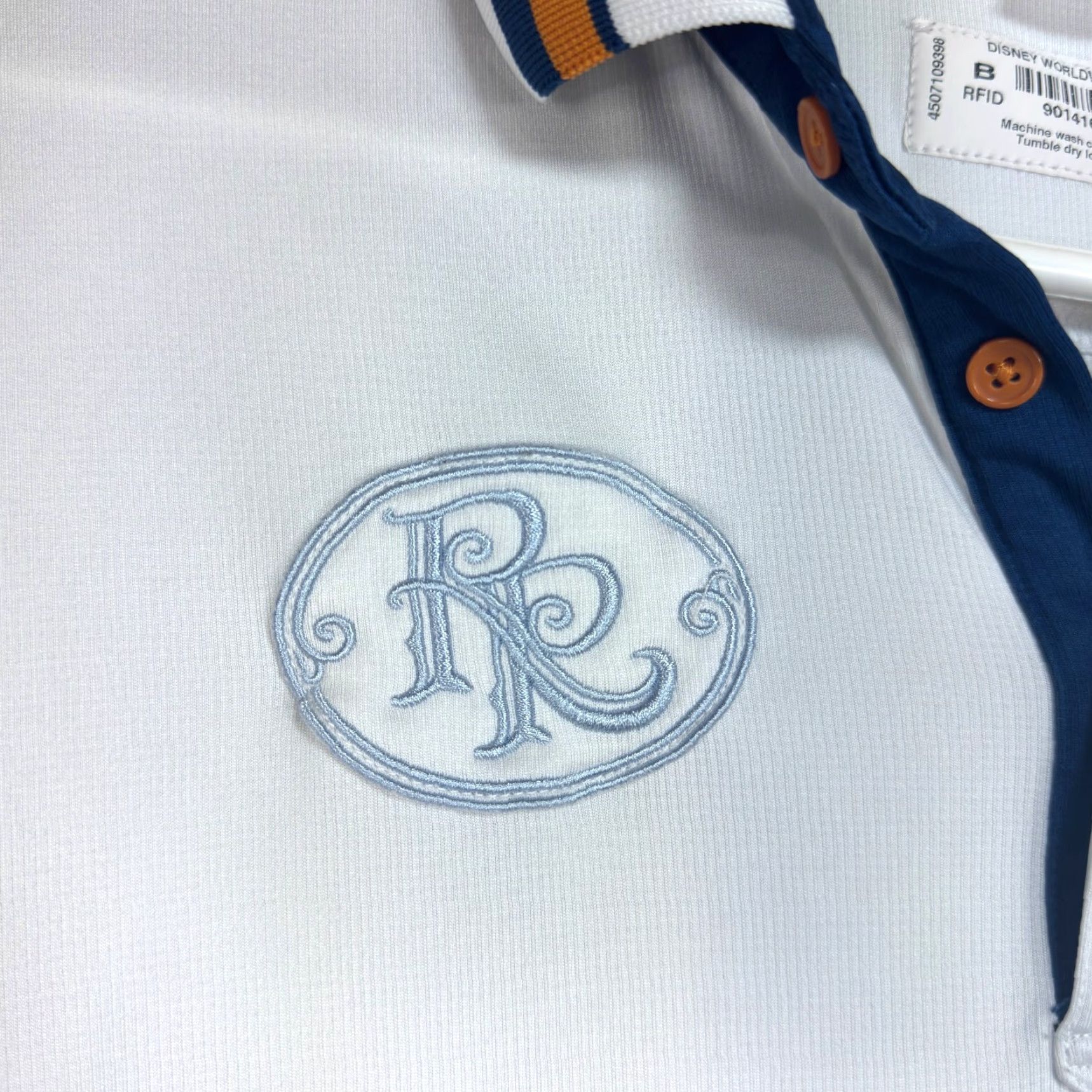 Disney Disney Polo Shirt Riviera Resort Cast Member Employee XS Shirt Men Blue Size US XS / EU 42 / 0 - 2 Thumbnail