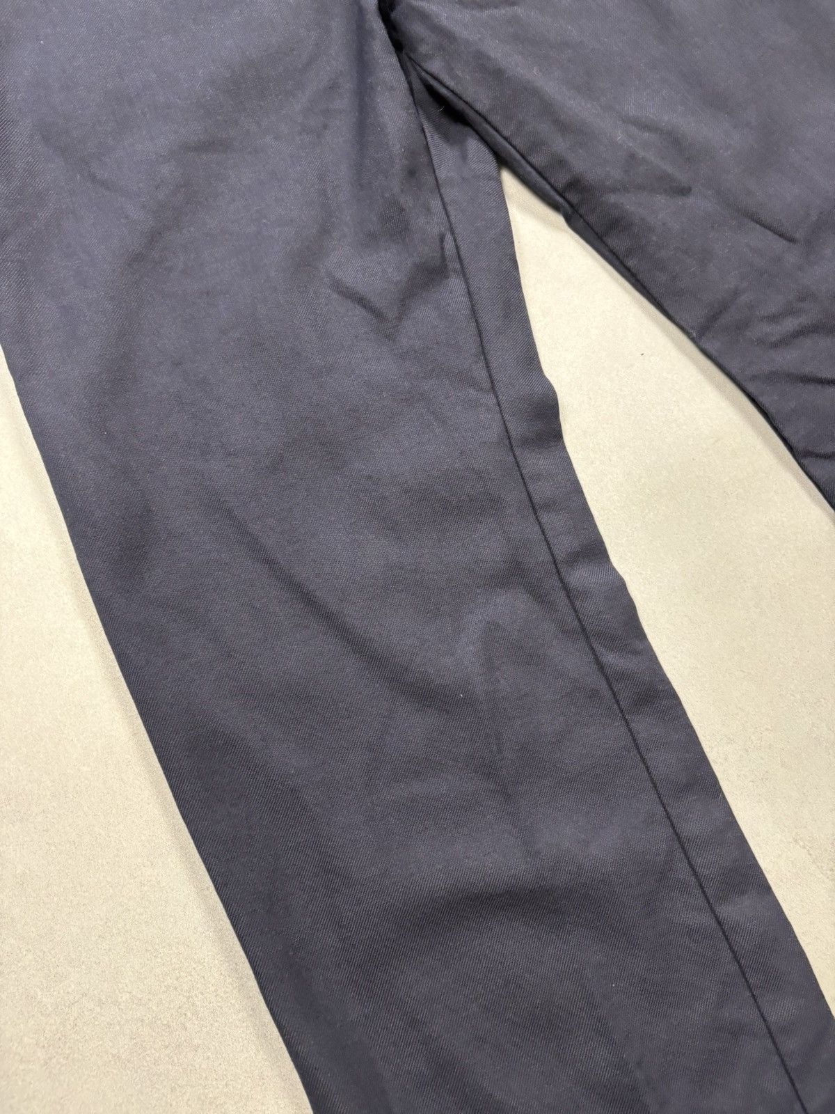 Burberry Burberry Avant-Garde Wool Trousers Curved Pockets Raw Hem 50 Size US 34 / EU 50 - 4 Thumbnail