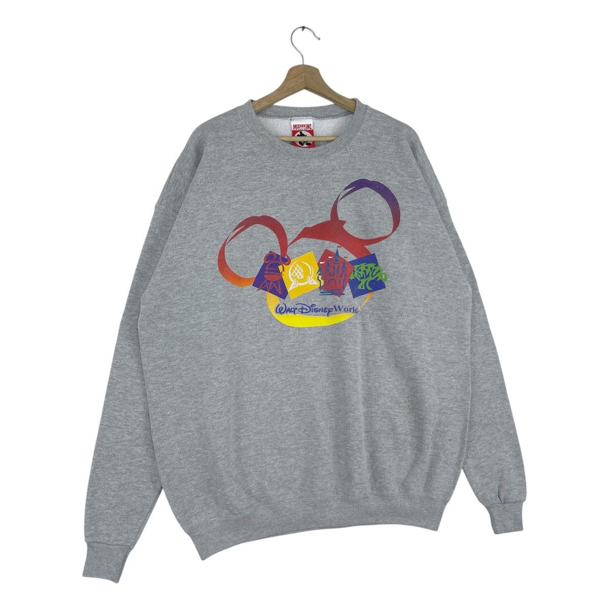Disney Vintage 90’s Walt Disney World Sweatshirt Size US XL / EU 56 / 4 - 5 Thumbnail