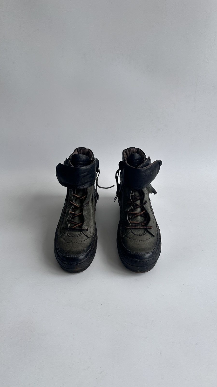 A.S.98 Airstep A.S.98 Leather High Top Sneakers Boots Avant Garde Size US 6.5 / IT 36.5 - 4 Thumbnail