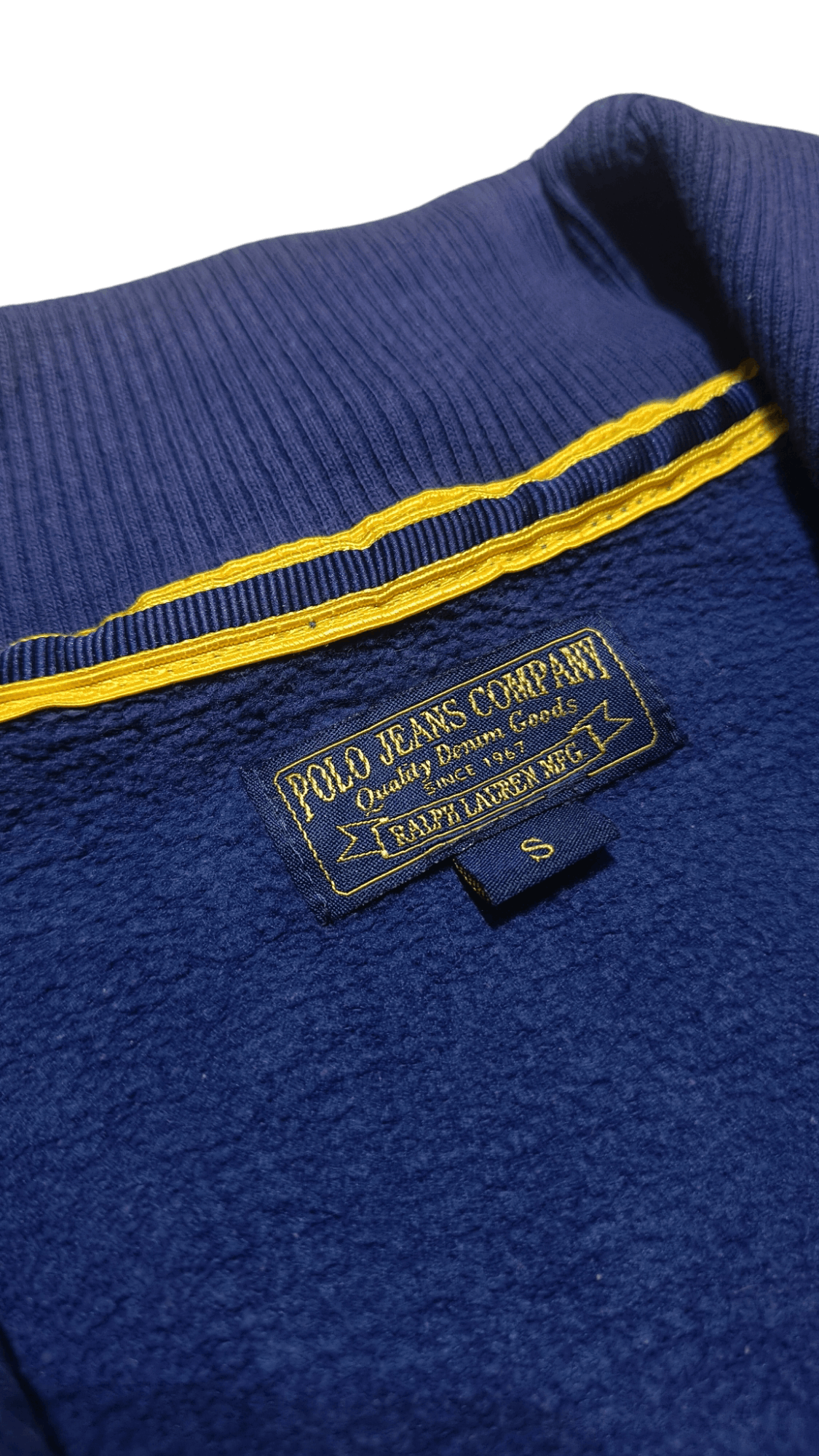 Polo Ralph Lauren Vintage POLO RALPH LAUREN Big logo R67 Cardigan Sweater Size US S / EU 44-46 / 1 - 9 Thumbnail