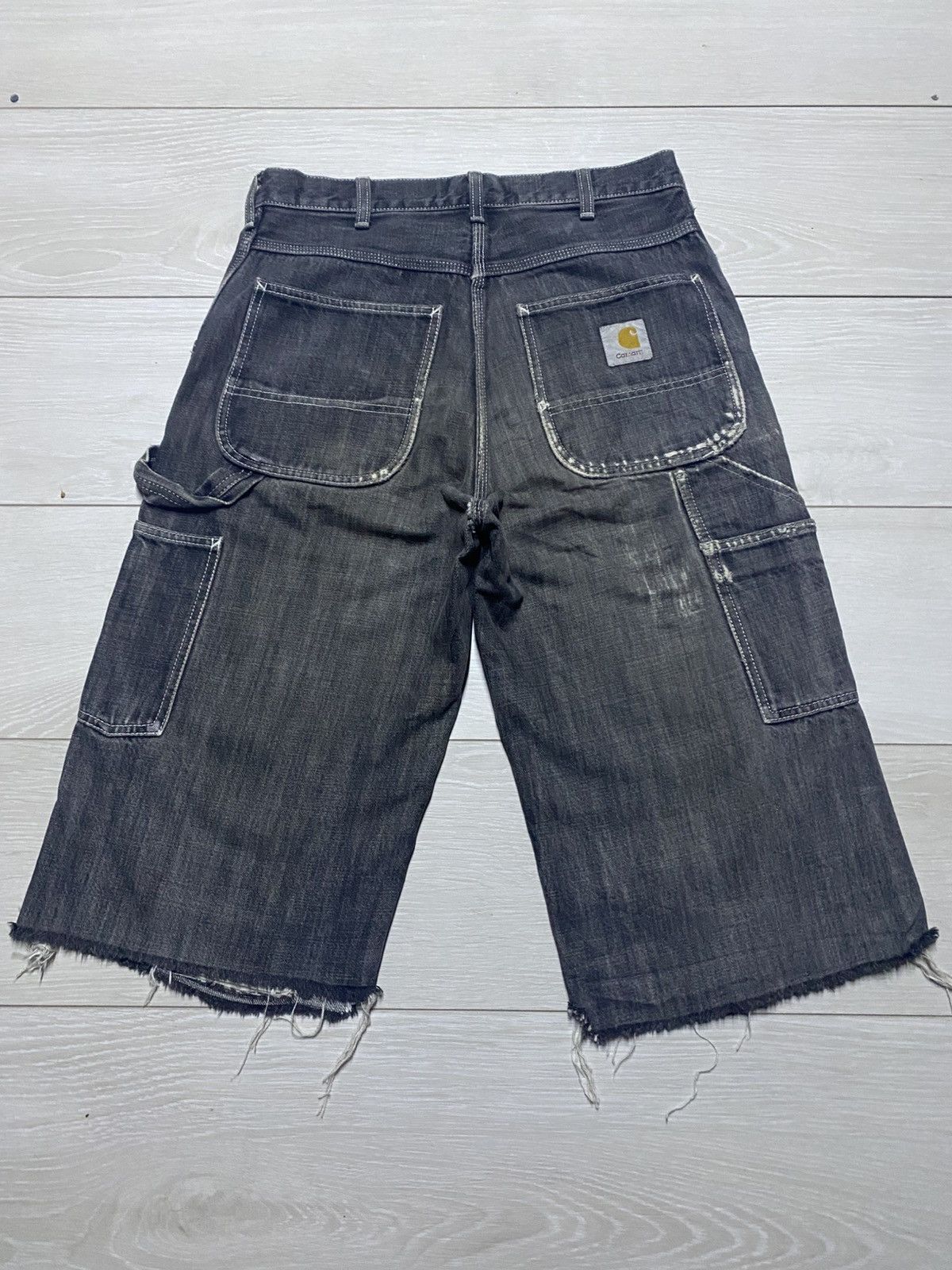 Carhartt Carhatt Cropped Cargo Pants Denim Size US 30 / EU 46 - 2 Thumbnail