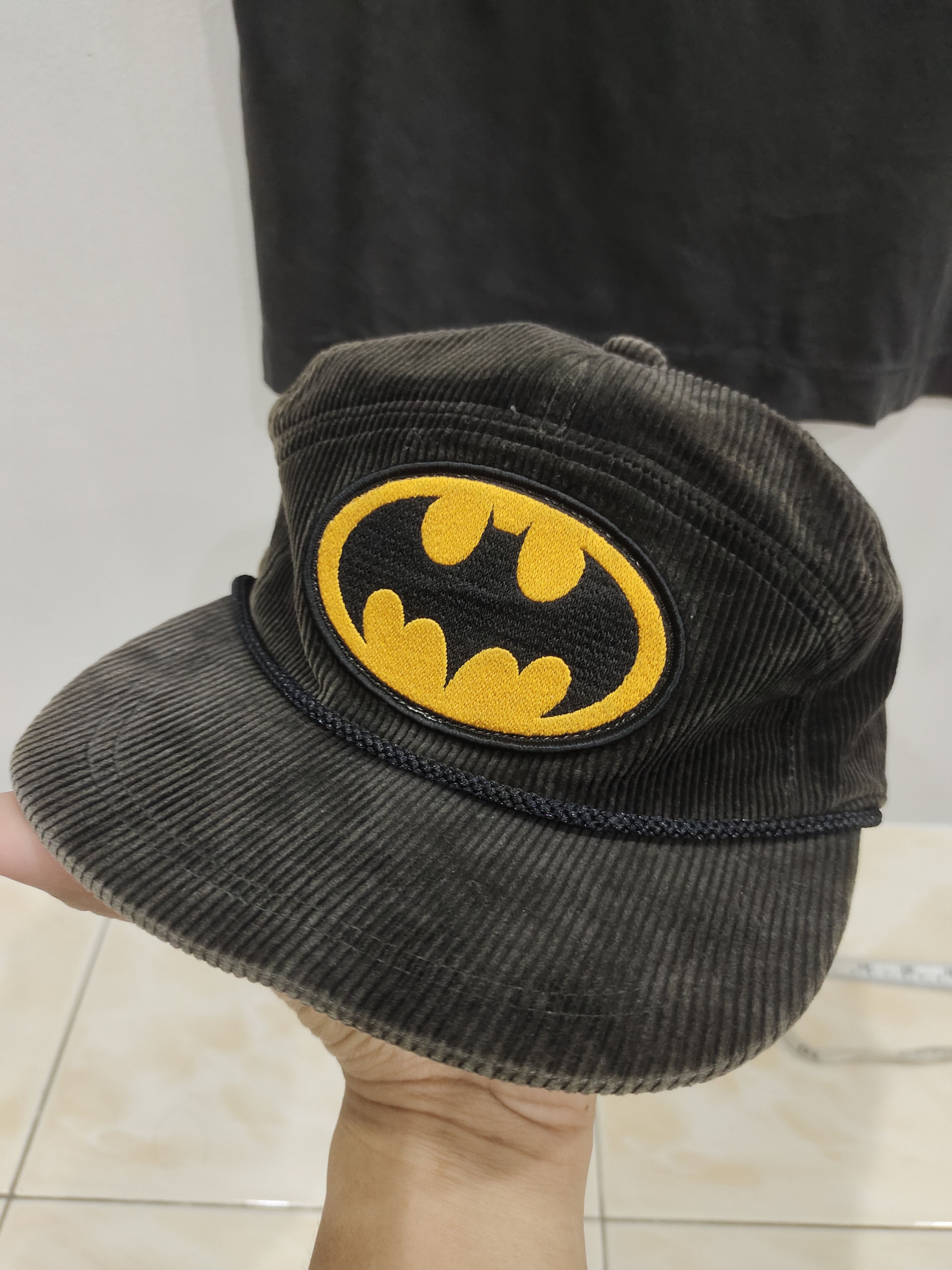 Vintage 1989 Warner Bros Batman Corduroy Hats