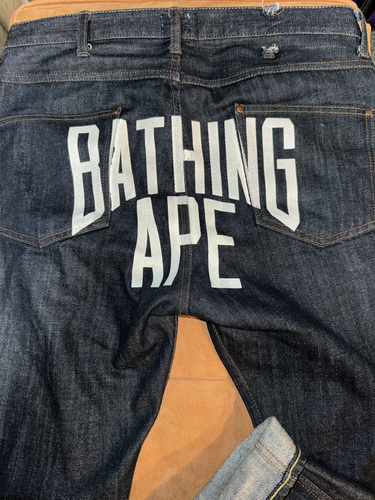 Bape Bape Jeans Size US 33 - 1 Thumbnail