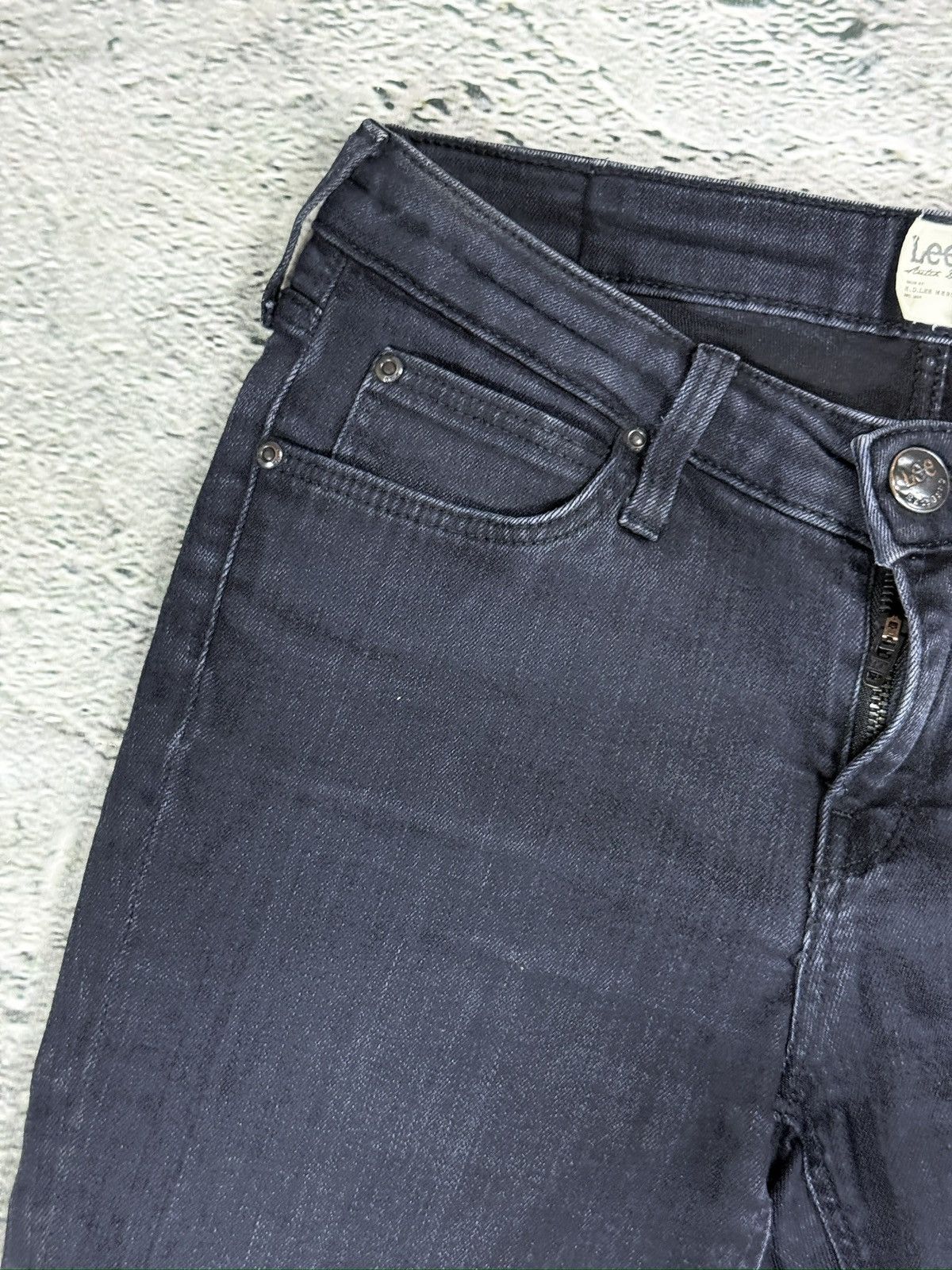 Lee Lee skinny jeans denim pants Y2K black Size 27" / US 4 / IT 40 - 8 Thumbnail