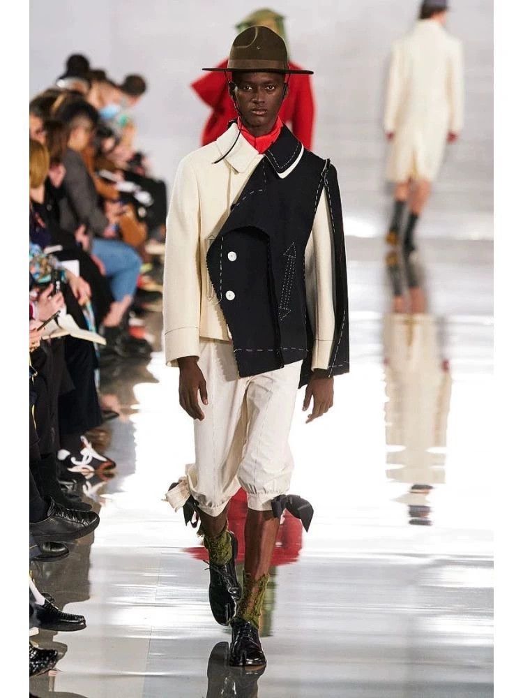 Maison Margiela Maison Margiela 2020 autumn and winter show black and white Size US S / EU 44-46 / 1 - 3 Thumbnail