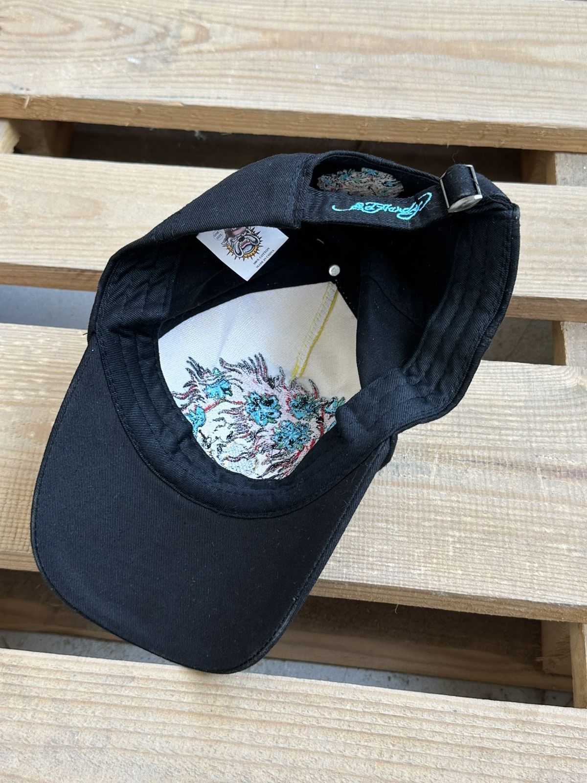 Ed Hardy Vintage Ed Hardy Christian Audigier Skull Cap Size ONE SIZE - 6 Thumbnail