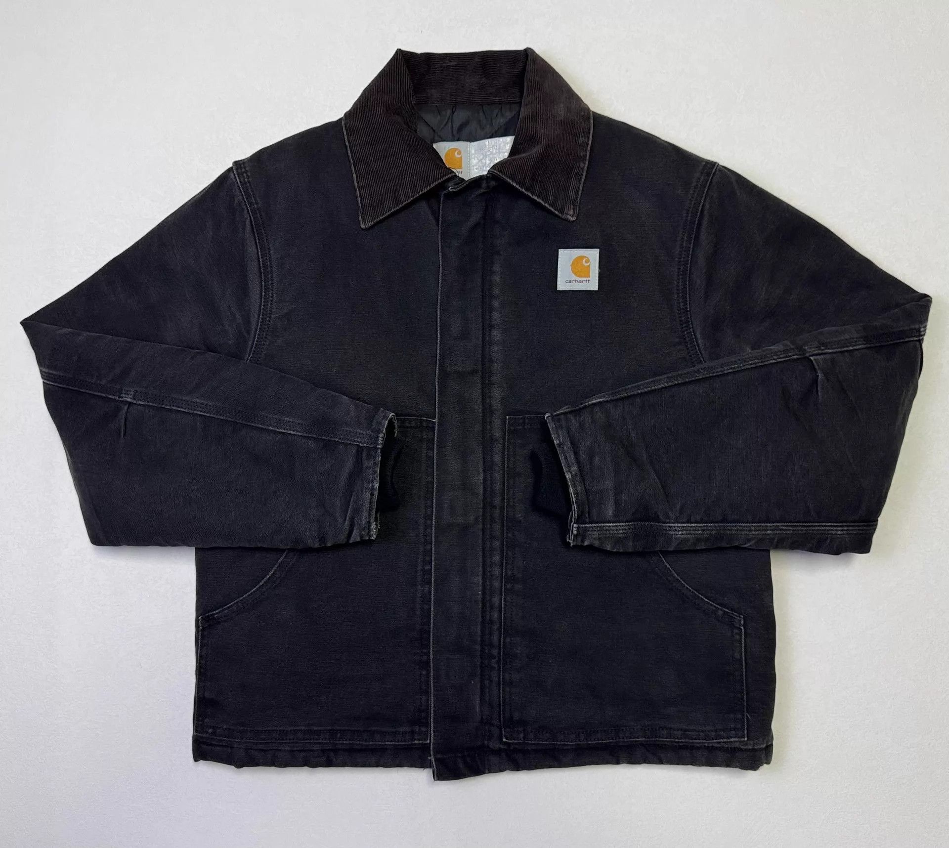 Carhartt Vintage Carhartt J02 Black 42/M Jacket (USA 1999) Size US M / EU 48-50 / 2 - 1 Thumbnail