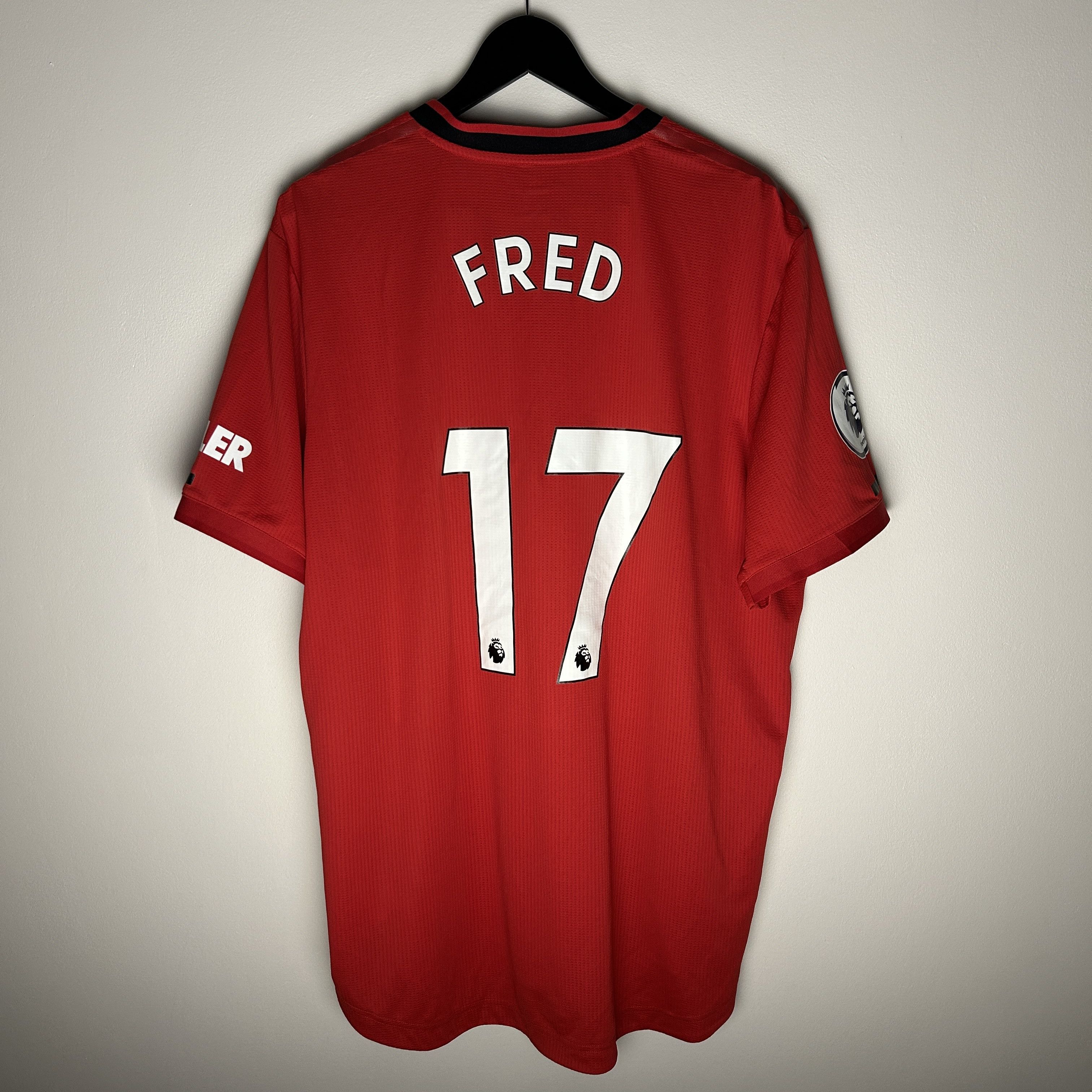 Adidas Manchester United 19/20 Fred #17 Adidas Jersey Size US XXL / EU 58 / 5 - 2 Thumbnail