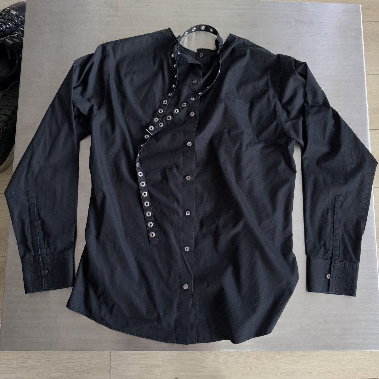 Ambush Design Ambush collarless button up with choker Size US S / EU 44-46 / 1 - 1 Thumbnail
