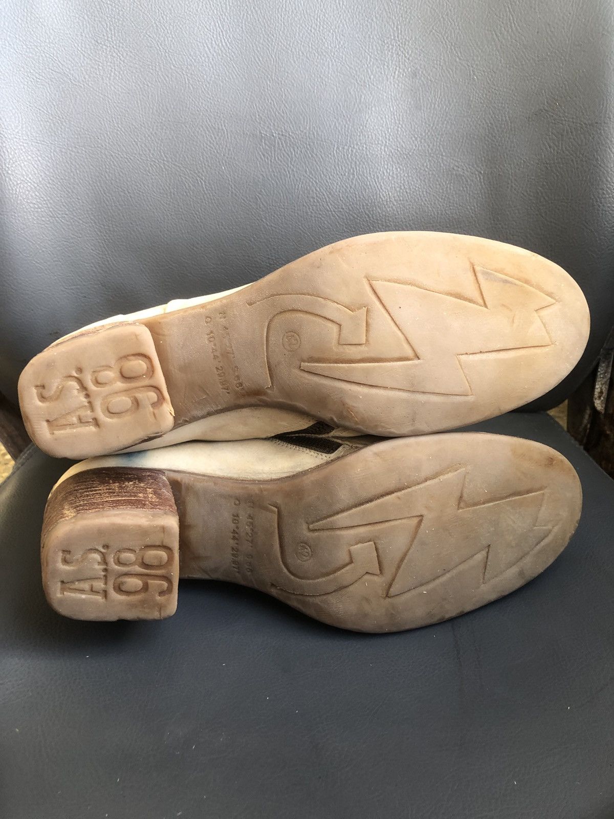 A.S.98 A.S 98 Beige Calfskin Leather Women’s Boots Size 42 Size US 10.5 / IT 40.5 - 16 Thumbnail