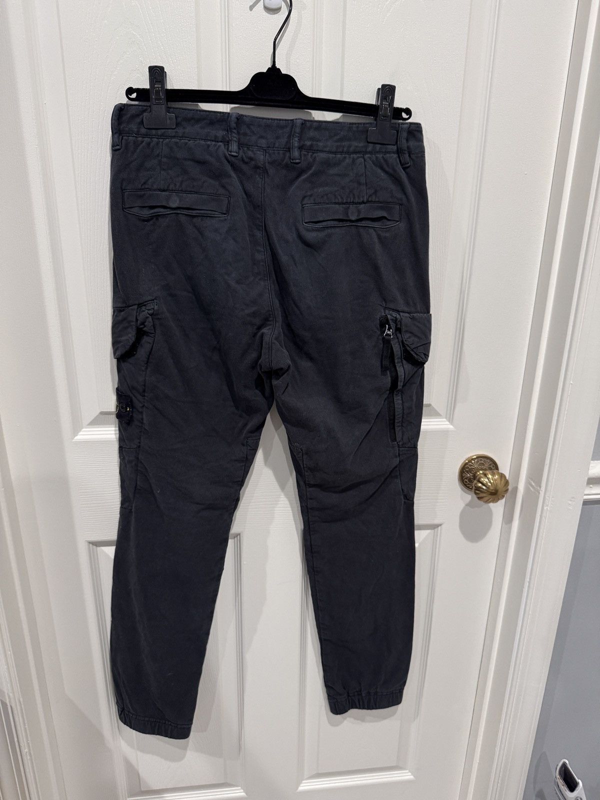 Stone Island Stone Island Black Cotton Cargo Pants Sz 30 Type SL Size US 30 / EU 46 - 6 Thumbnail