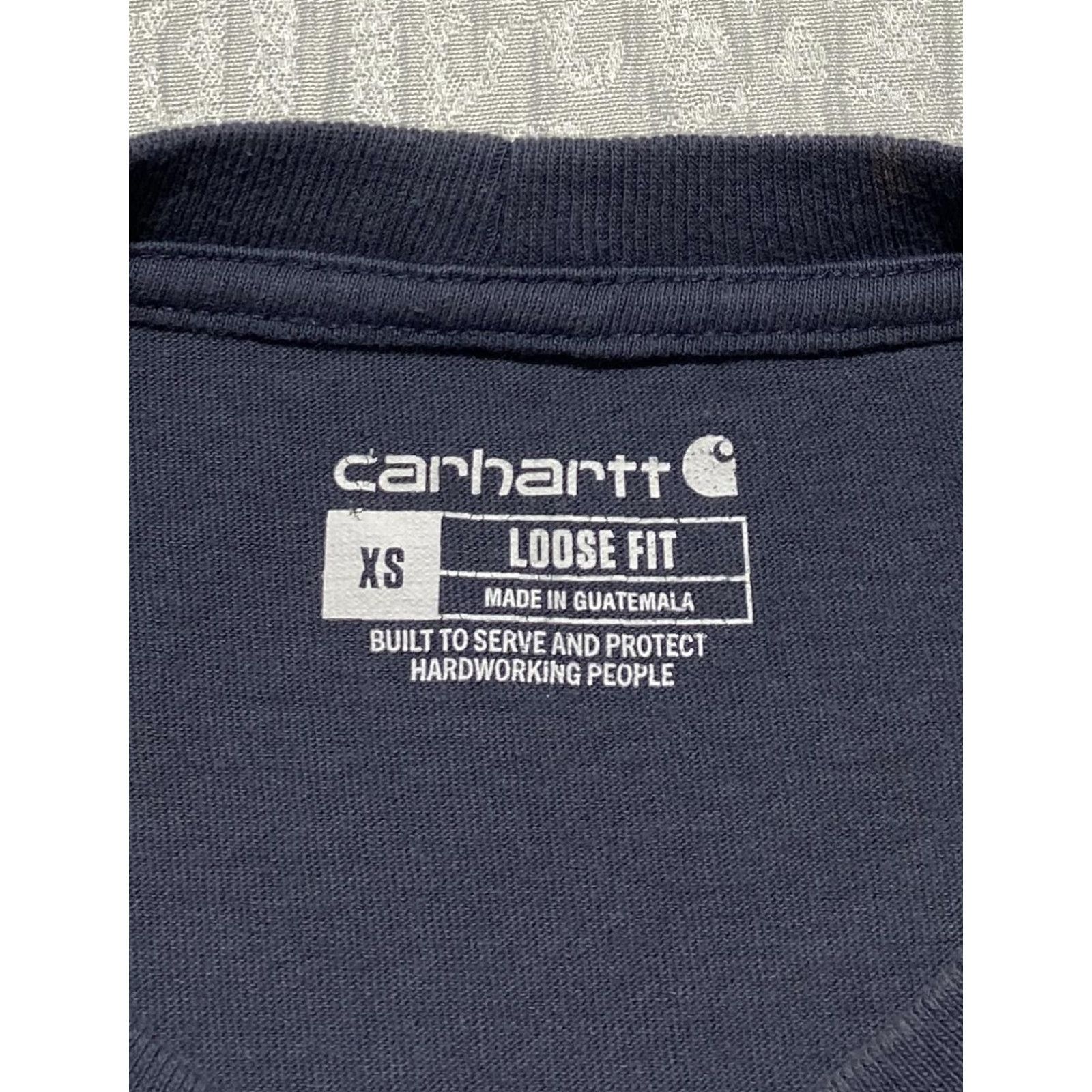 Carhartt VINTAGE Carhartt K87 Pocket Shirt Mens XS Blue Loose Fit Short Sleeve Crewneck Workwear Size US XS / EU 42 / 0 - 4 Thumbnail