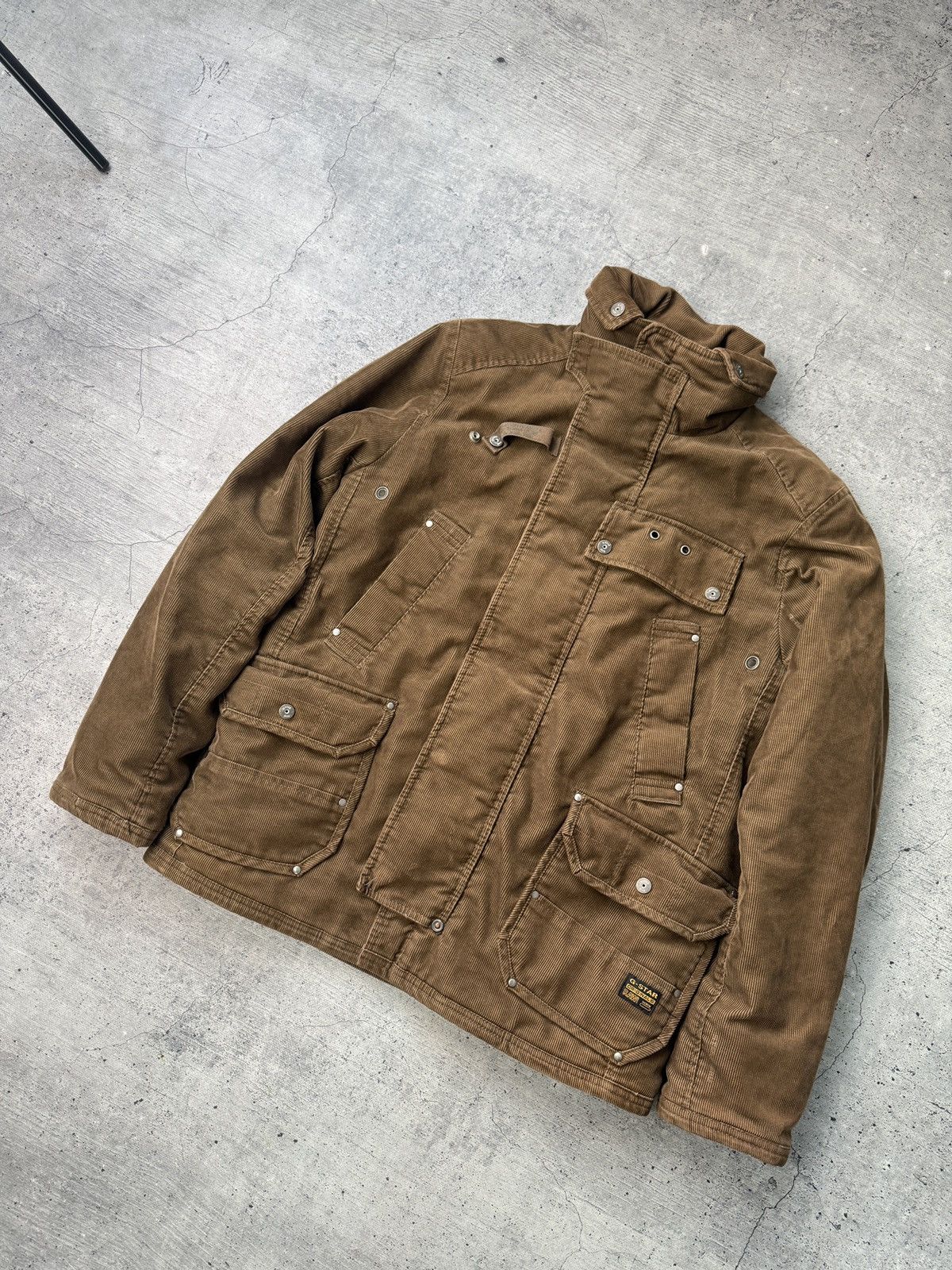 G-Star G Star Black Jacket Military Style Hooded “MFD Short Size US L / EU 52-54 / 3 - 2 Thumbnail