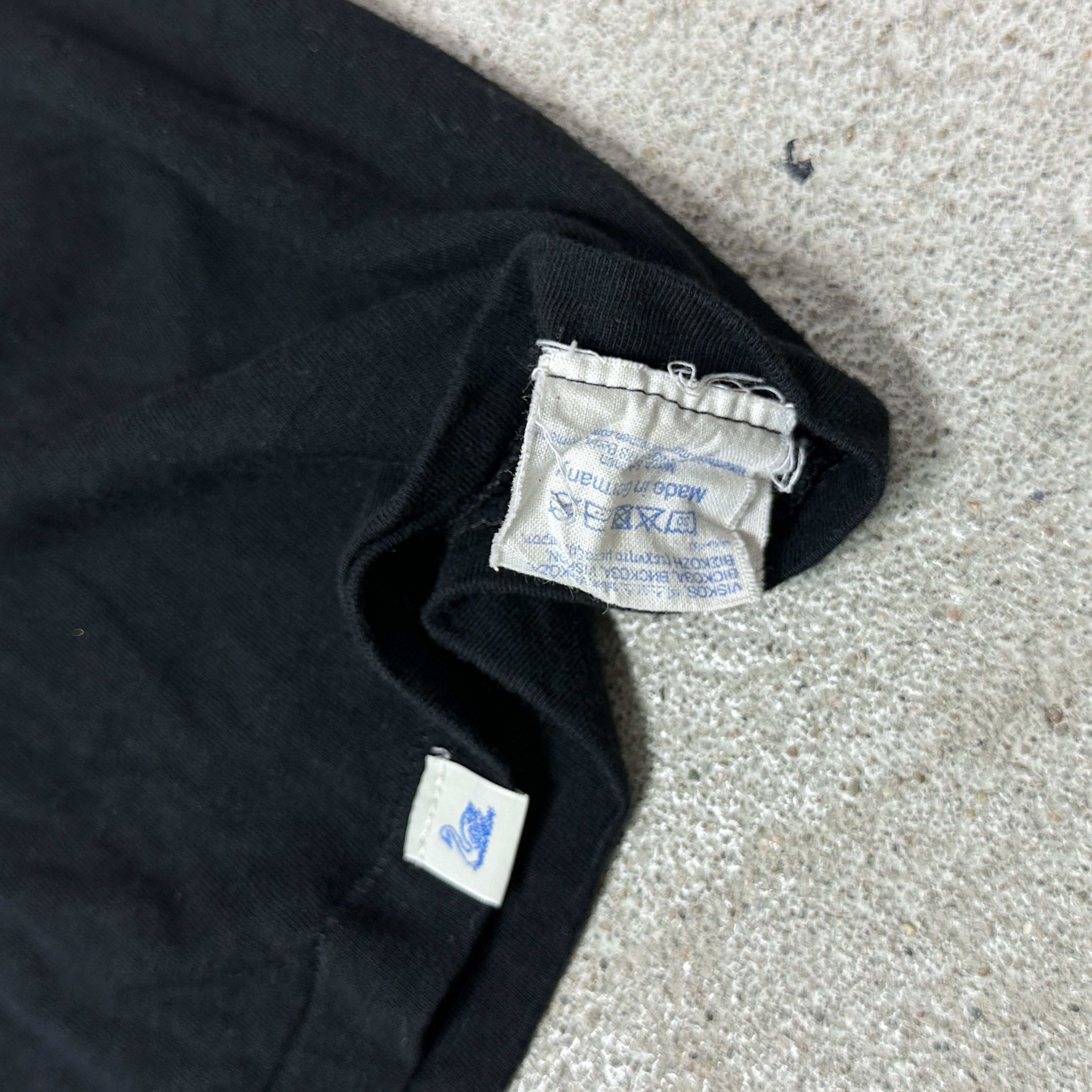 Vintage Vintage Avant Garde Grunge Merz B. Schwanen T-shirt Y2K Size XS / US 0-2 / IT 36-38 - 4 Thumbnail