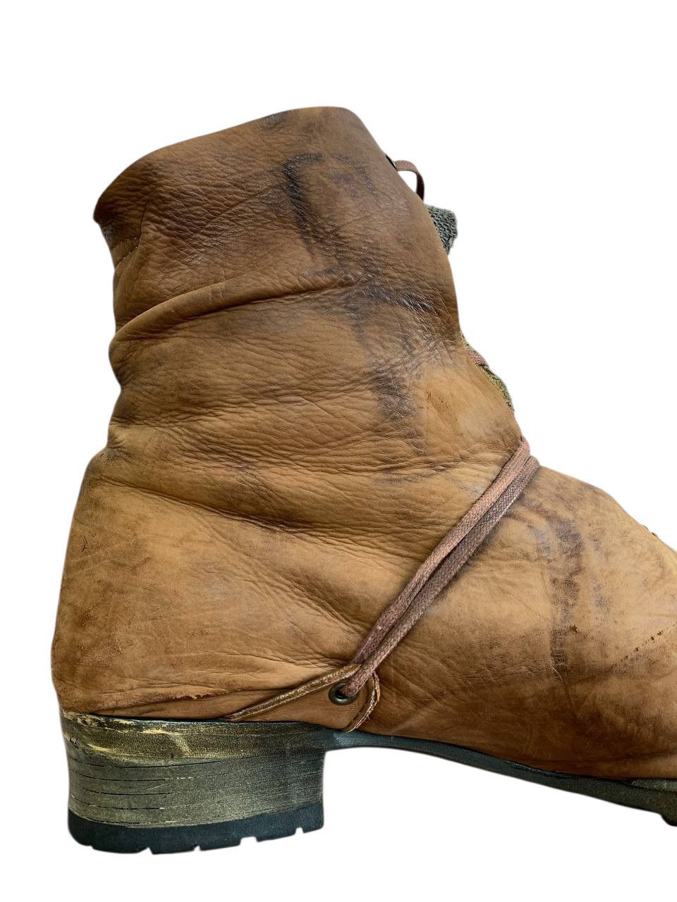 Alfredo Bannister Alfredo Bannister Deconstructed Folded Sock Boots Size US 10 / EU 43 - 15 Thumbnail