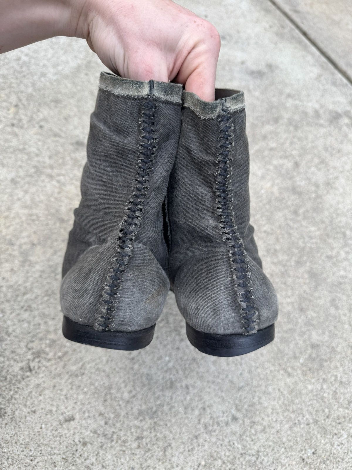 The Viridi-anne The Viridi Anne Back Stitch Boots Size US 12 / EU 45 - 9 Thumbnail