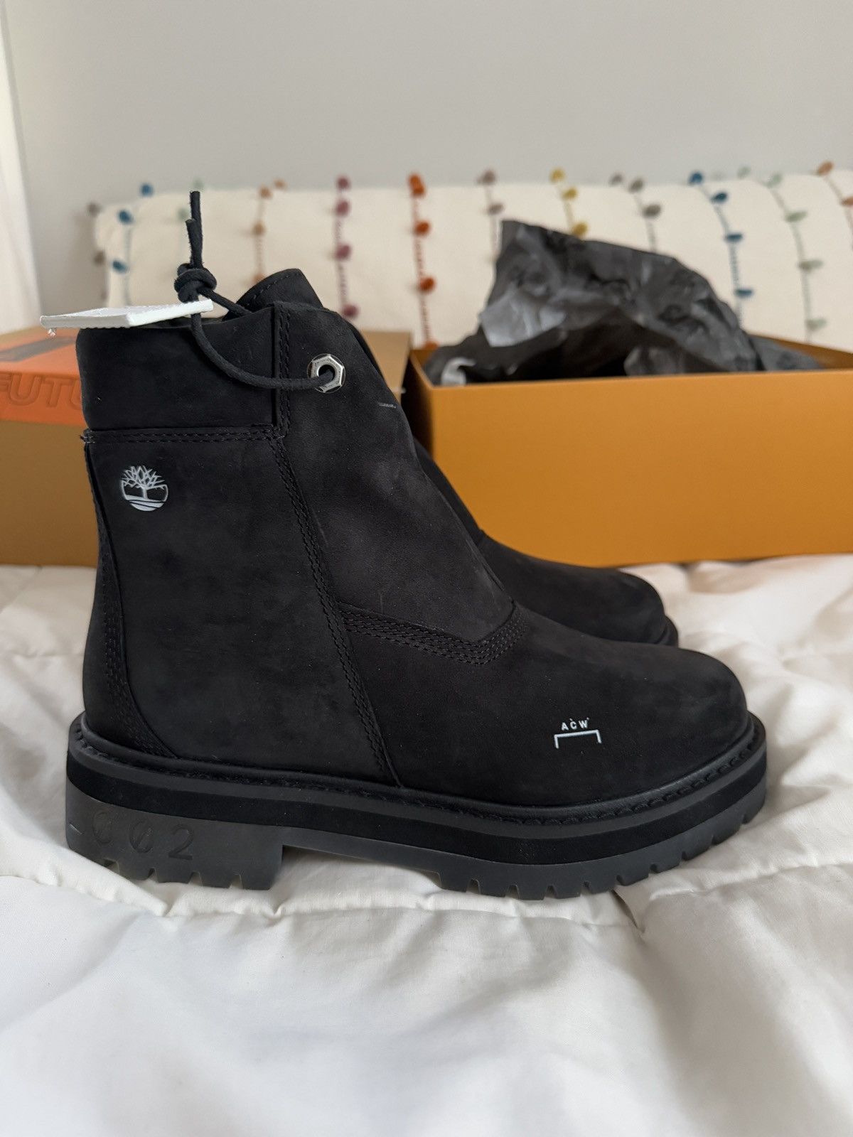 A-COLD-WALL* × Timberland Timberland X A Cold Wall Future 73 Leather 6 inch Boots Size US 6 / IT 36 - 5 Thumbnail
